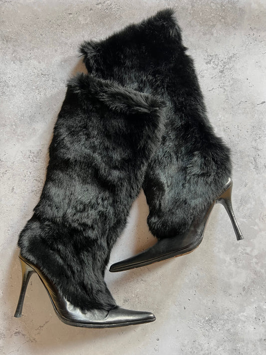 El Dantes Fur Boots