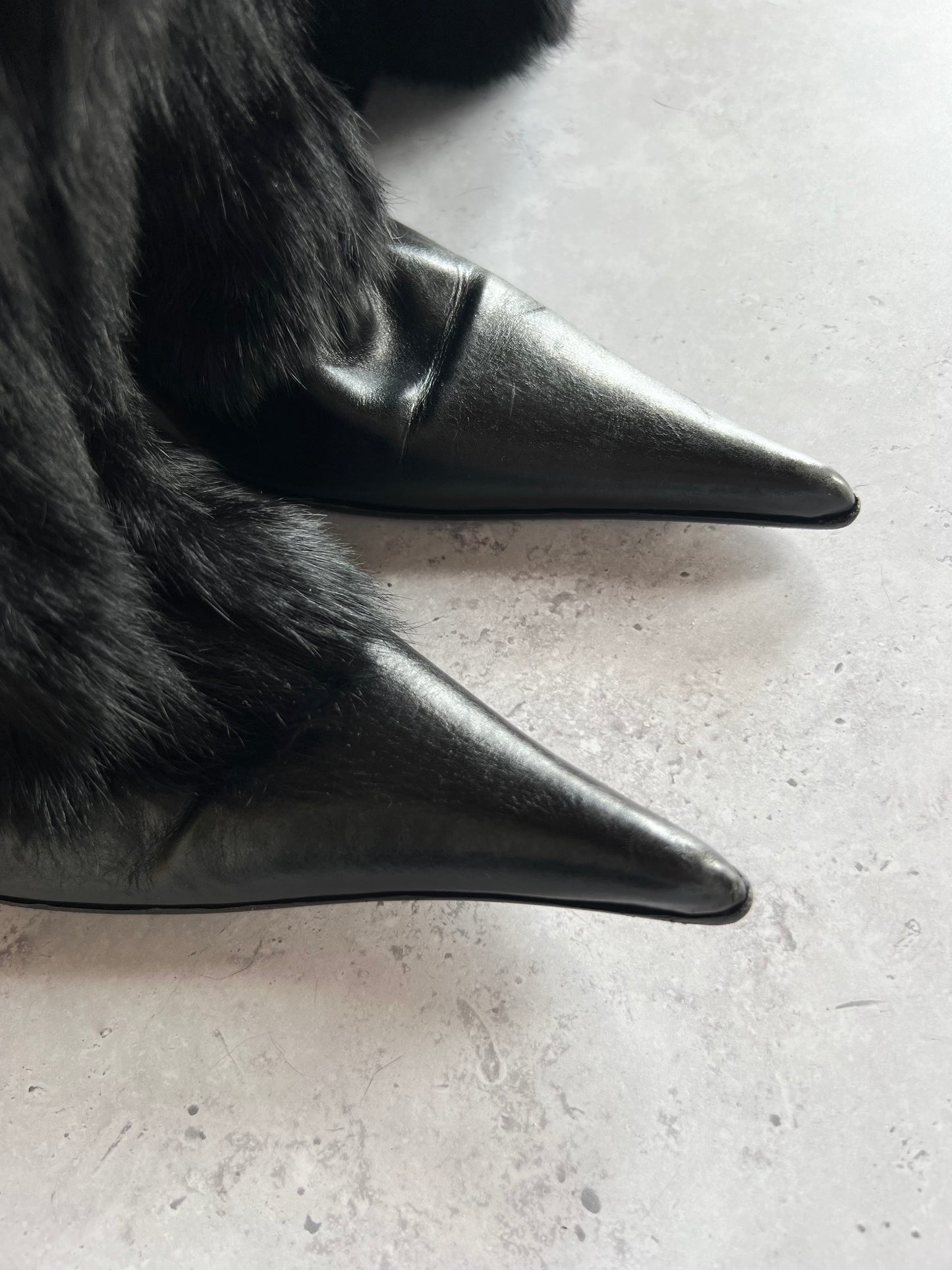 El Dantes Fur Boots