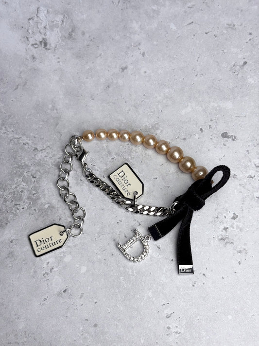 Dior Pearl Charm Bracelet
