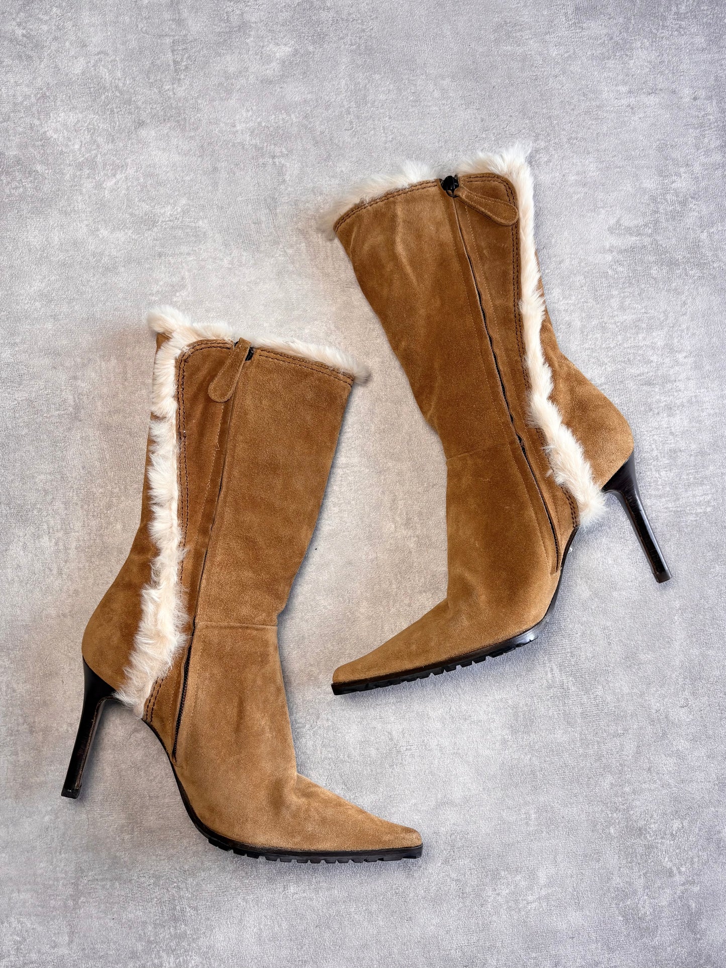 Giuseppe Zanotti Fur Boots
