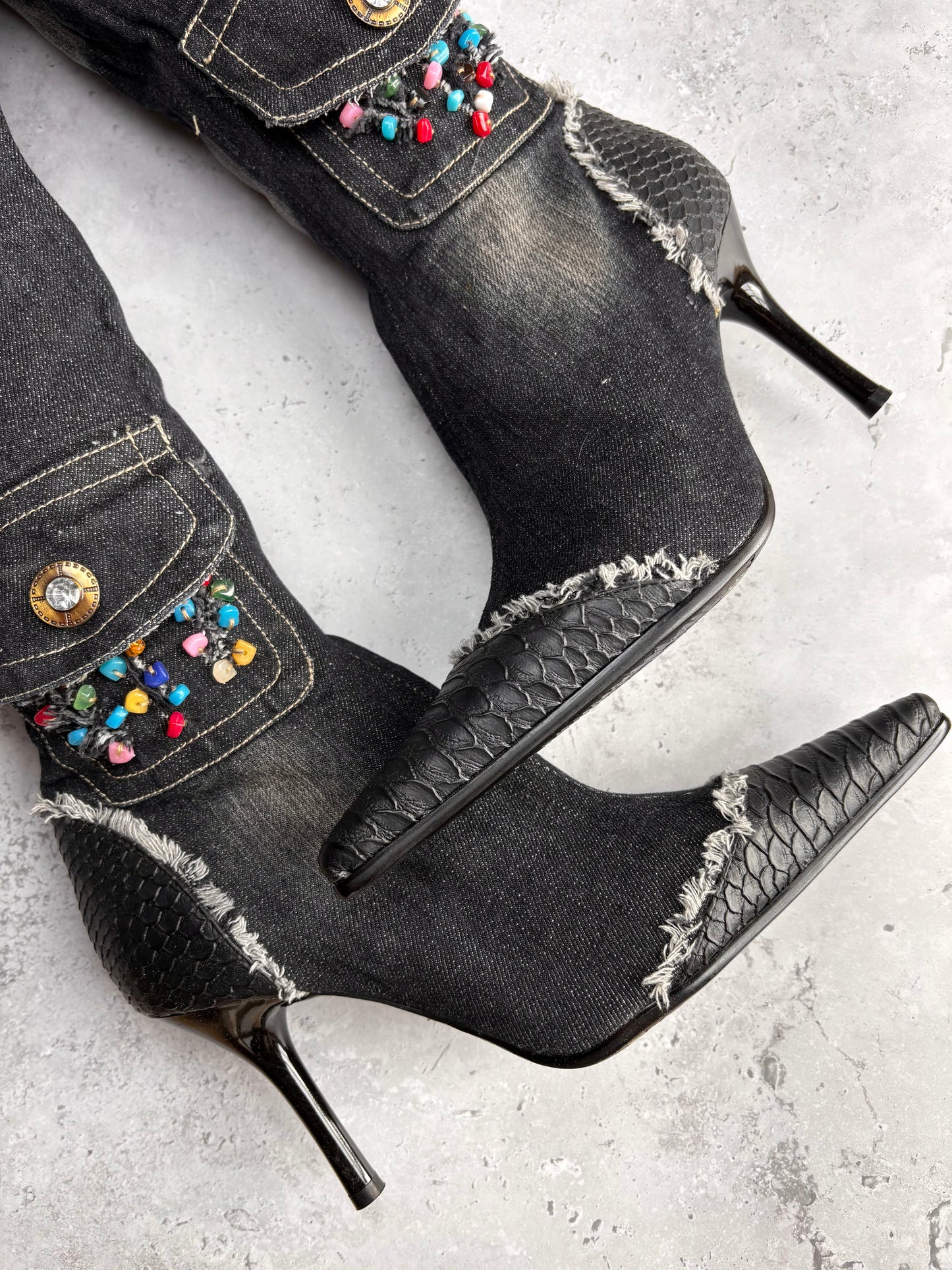 Sergio Todzi Denim Boots