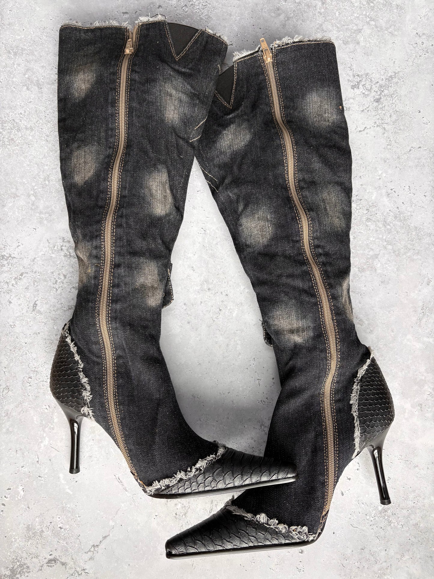 Sergio Todzi Denim Boots