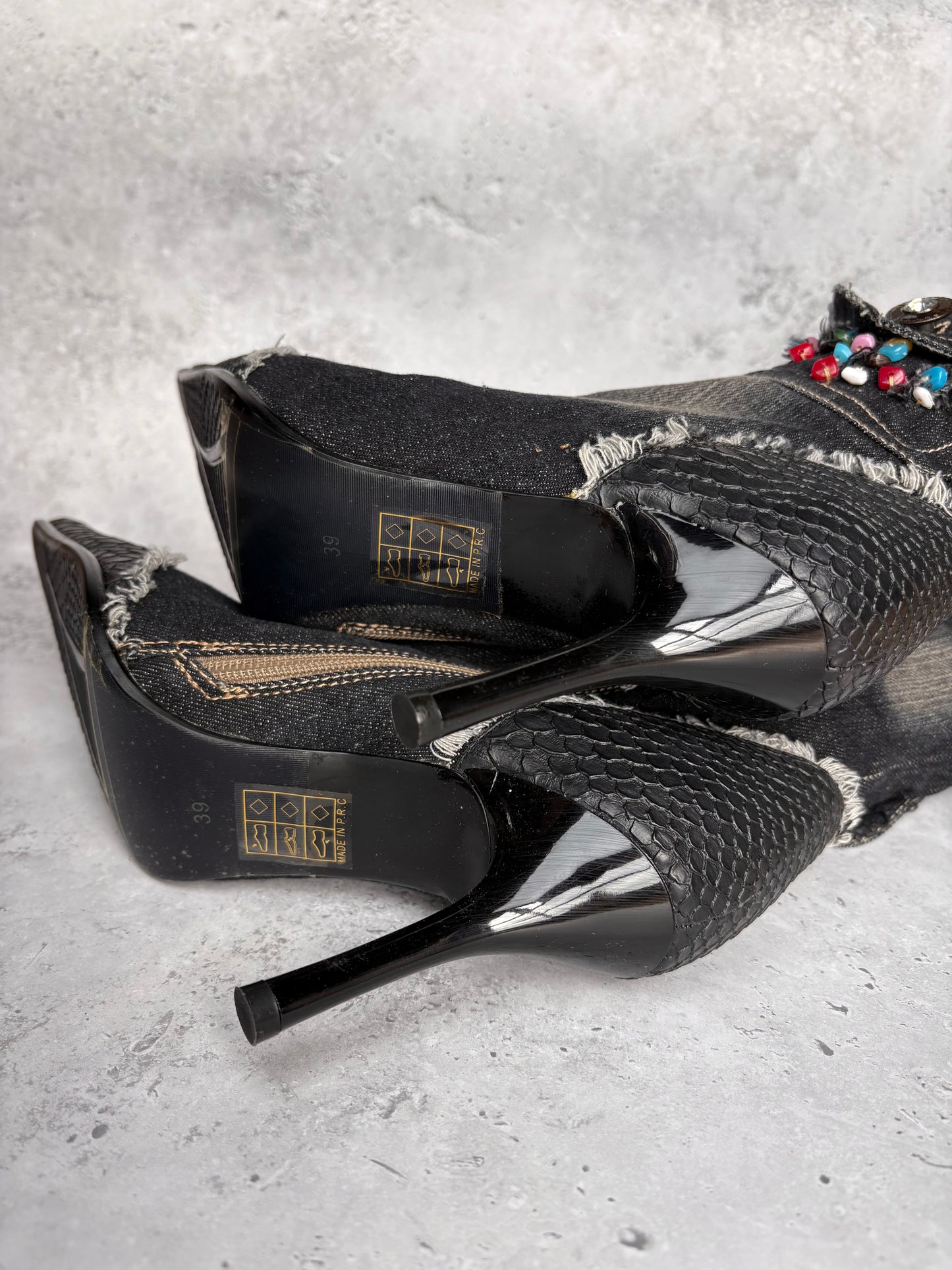 Sergio Todzi Denim Boots