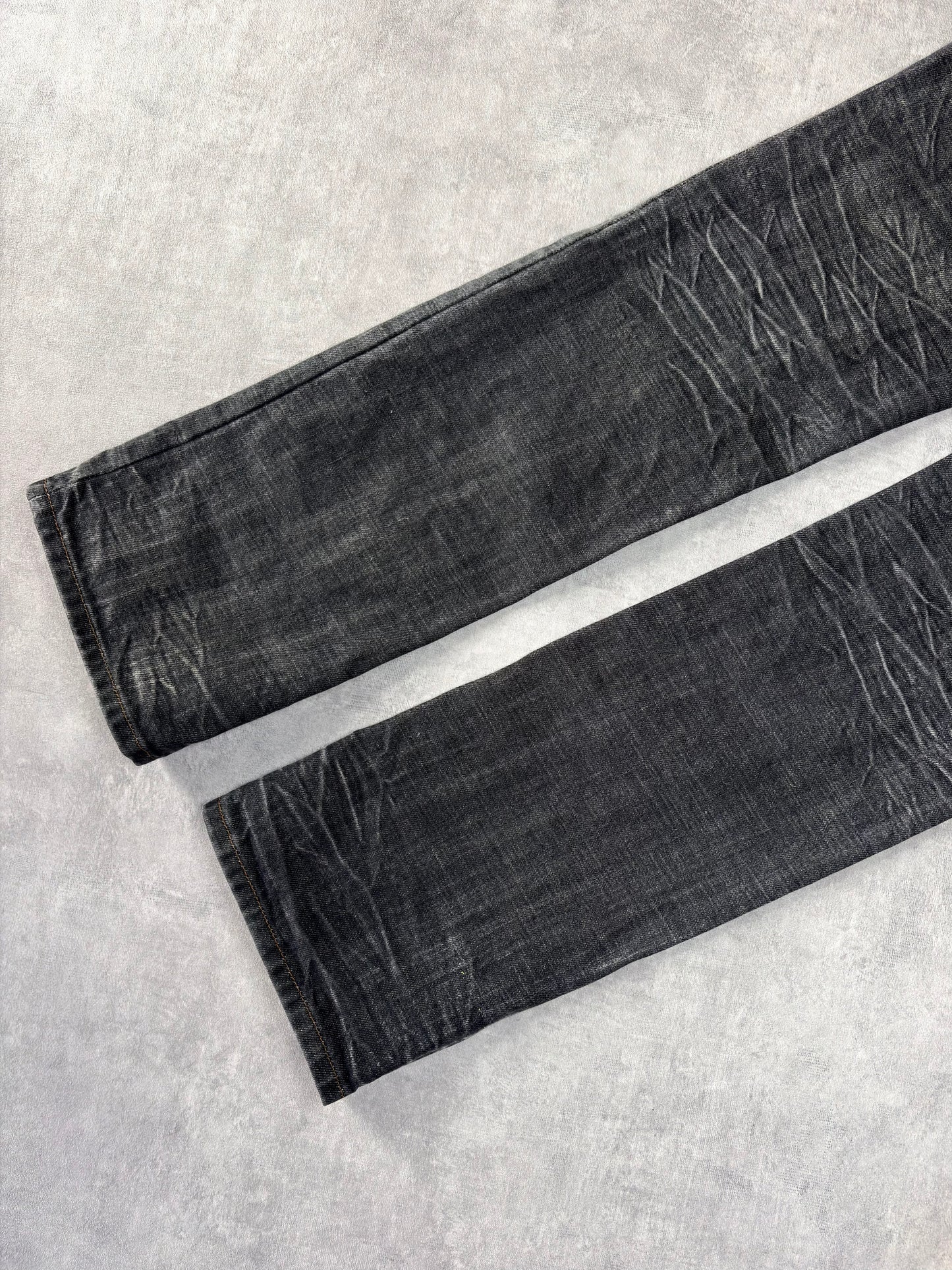 D&G Leather Tab Jeans