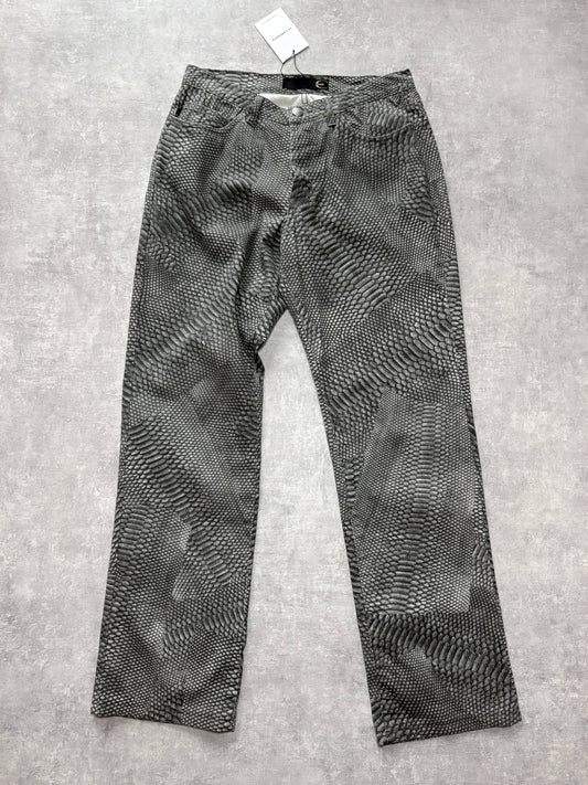 Cavalli Snake Effect Jeans