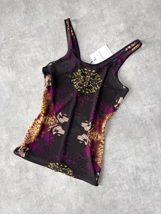 Jean Paul Gaultier Mesh Vest Top