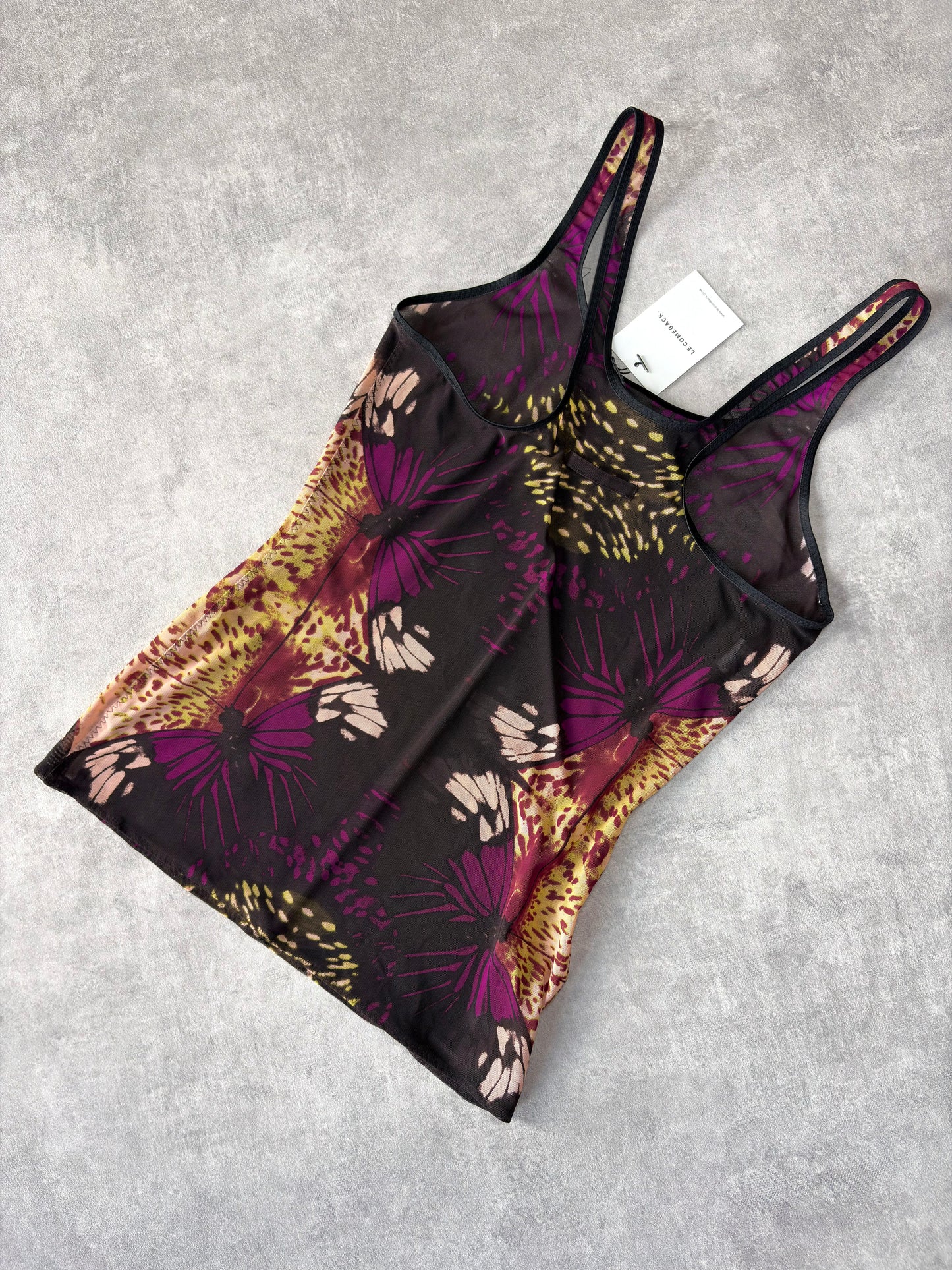 Jean Paul Gaultier Mesh Vest Top