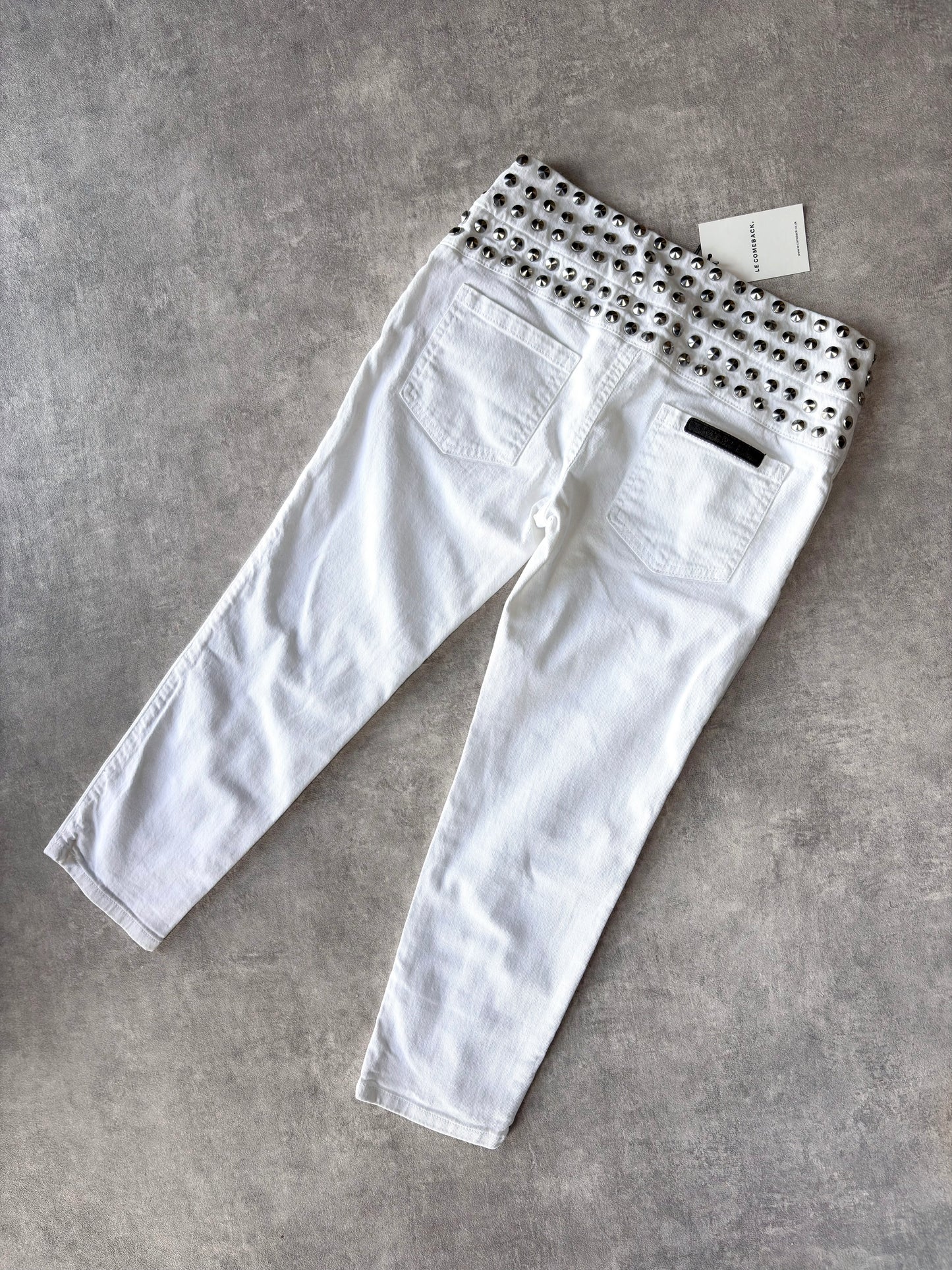 Moschino Stud Capri Jeans
