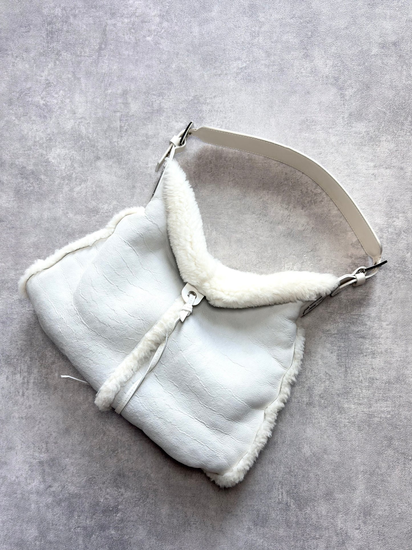 D&G Suede and Shearling Bag