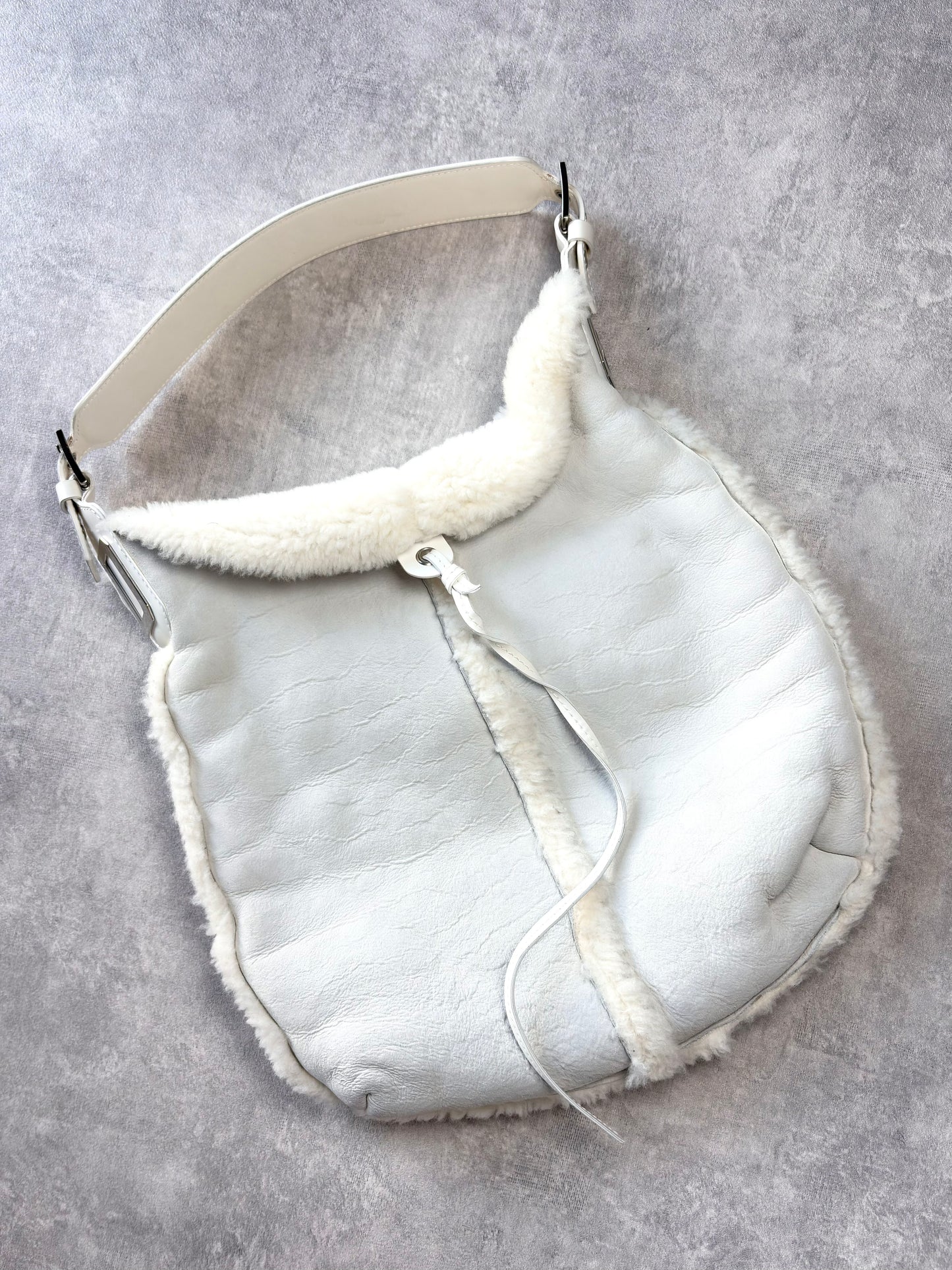D&G Suede and Shearling Bag