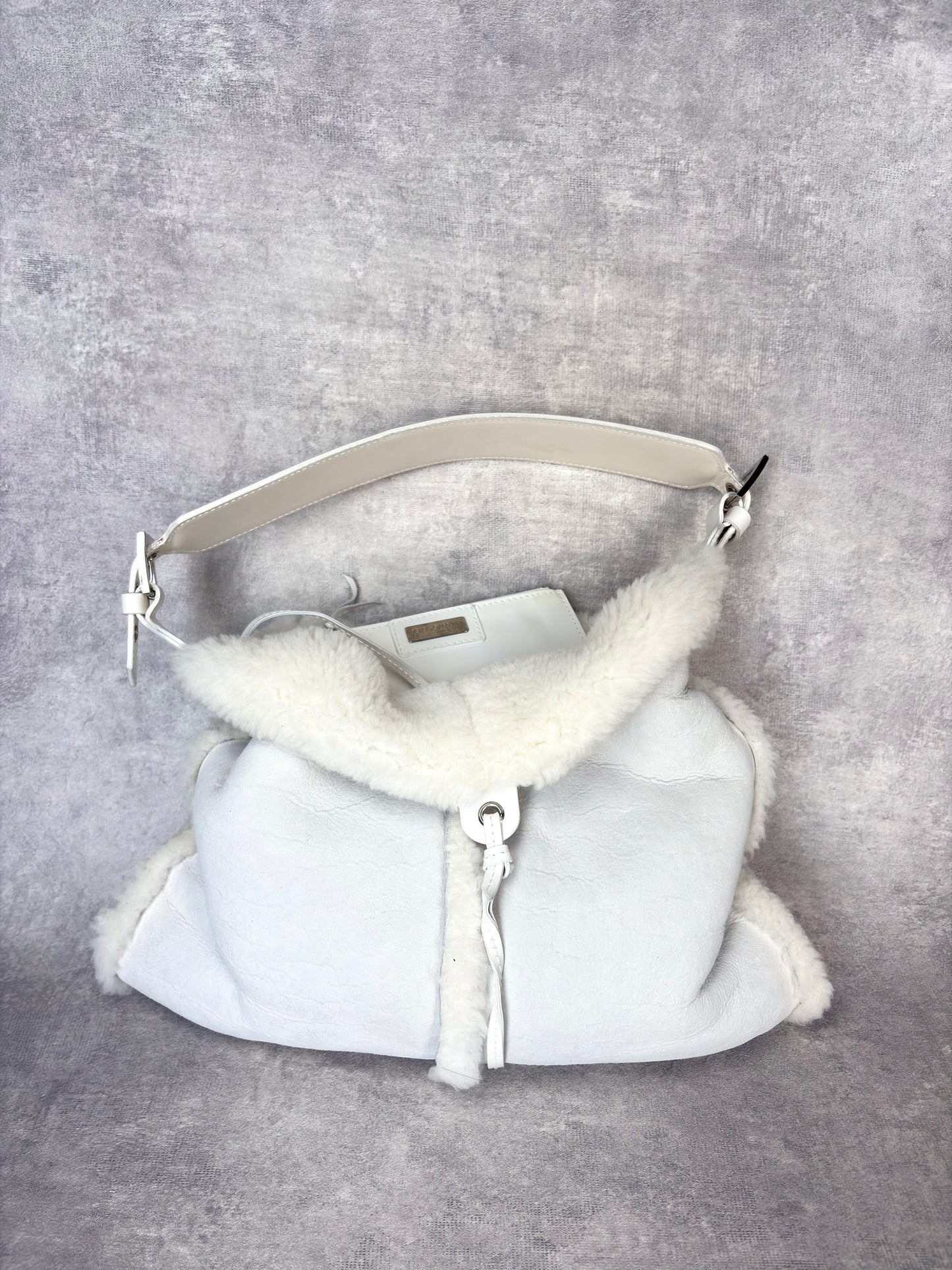 D&G Suede and Shearling Bag