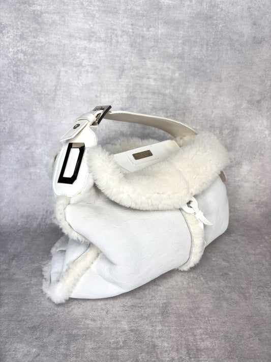 D&G Suede and Shearling Bag