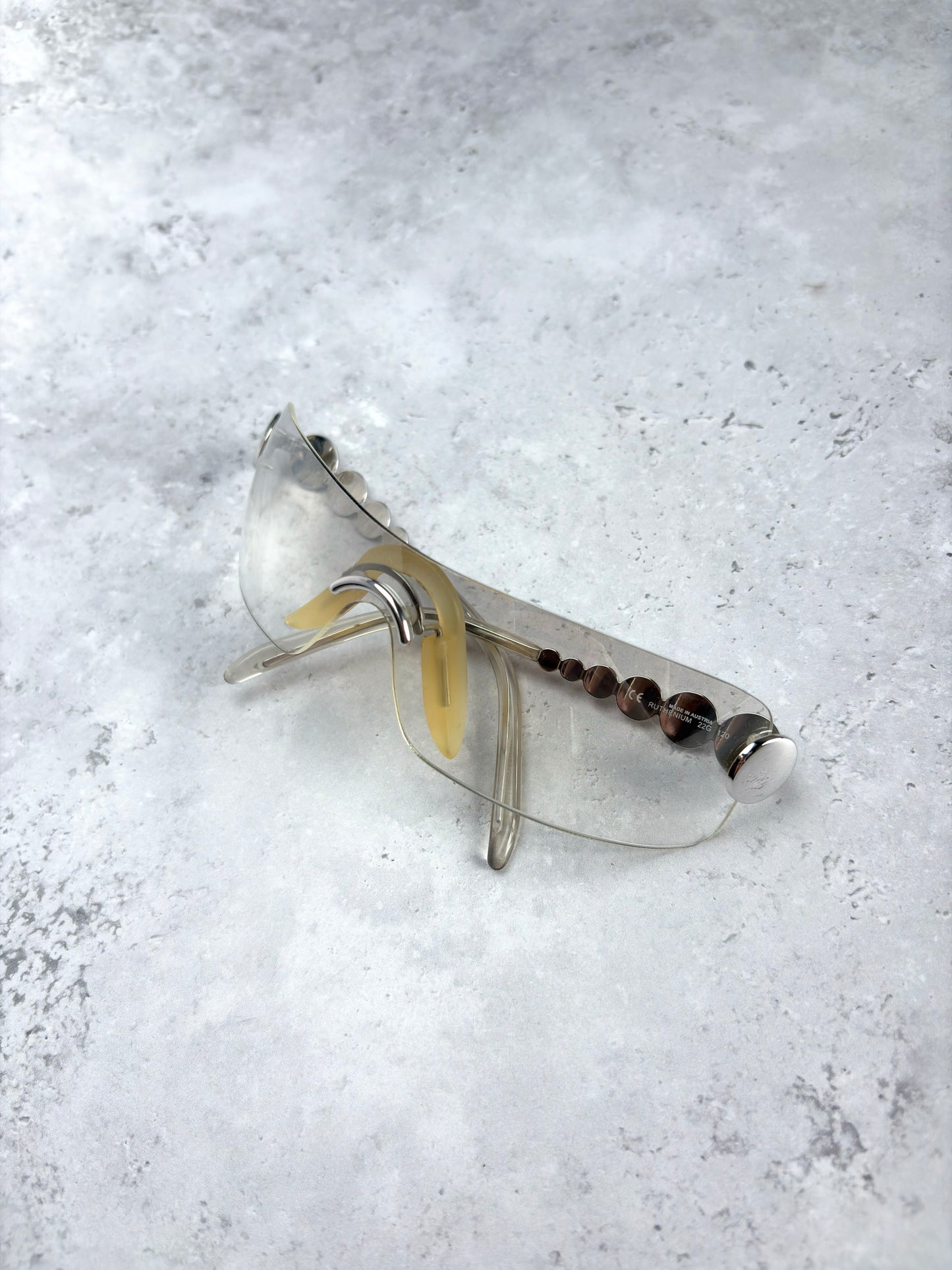 Dior Clear Ruthenium Sunglasses
