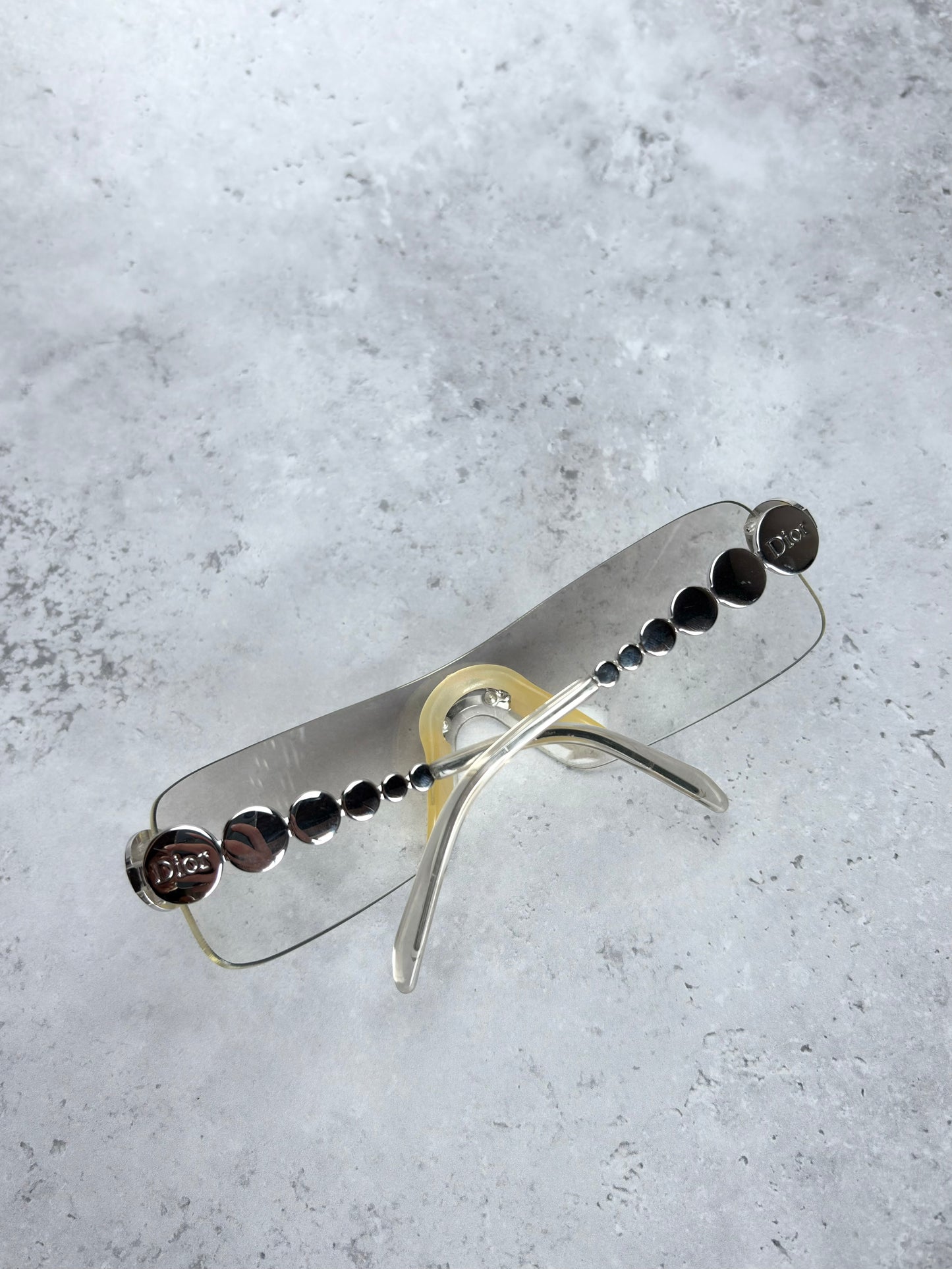 Dior Clear Ruthenium Sunglasses