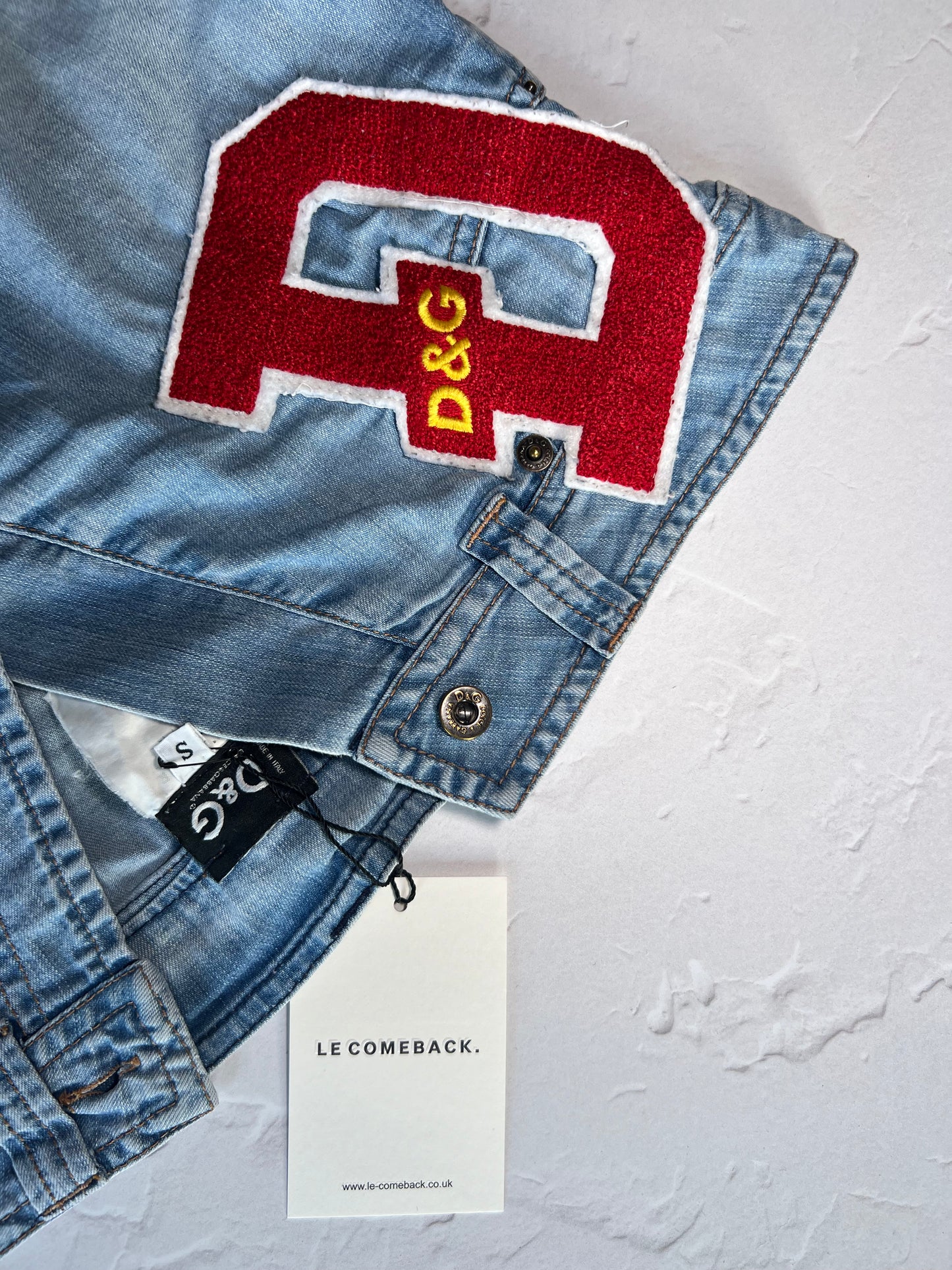 D&G Denim Halter Top