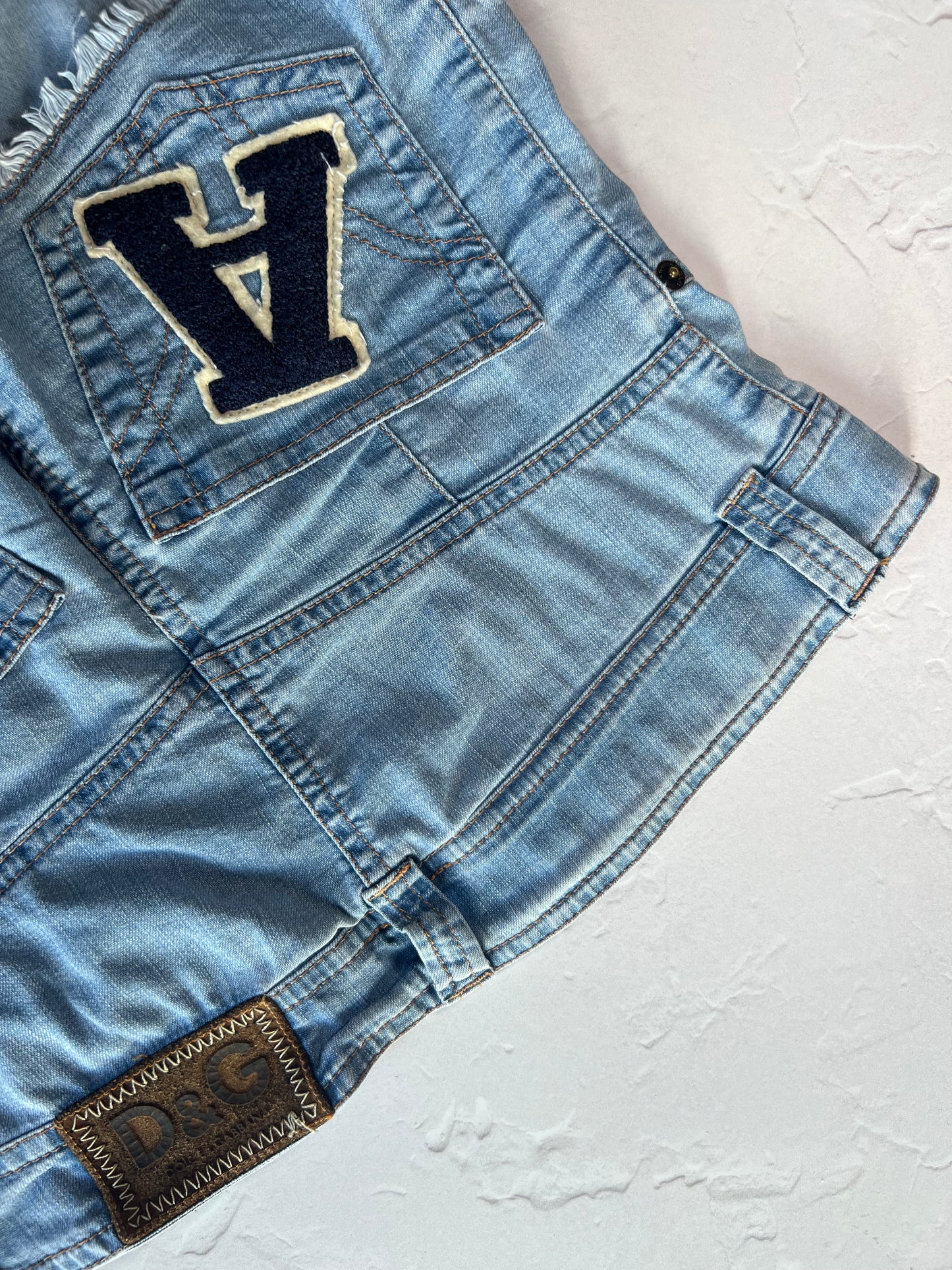 D&G Denim Halter Top
