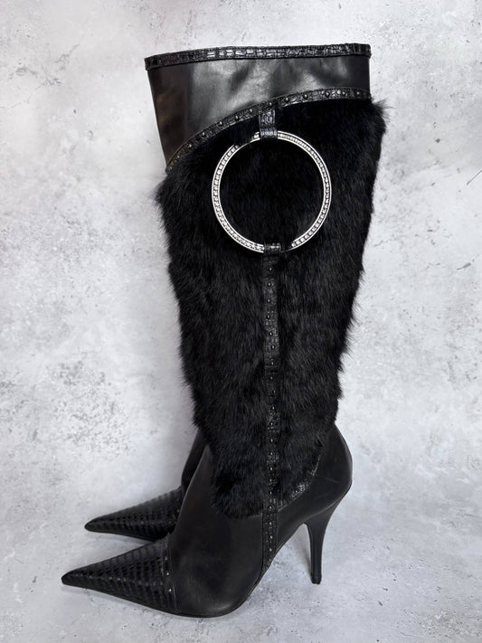 El Dantes Fur Boots