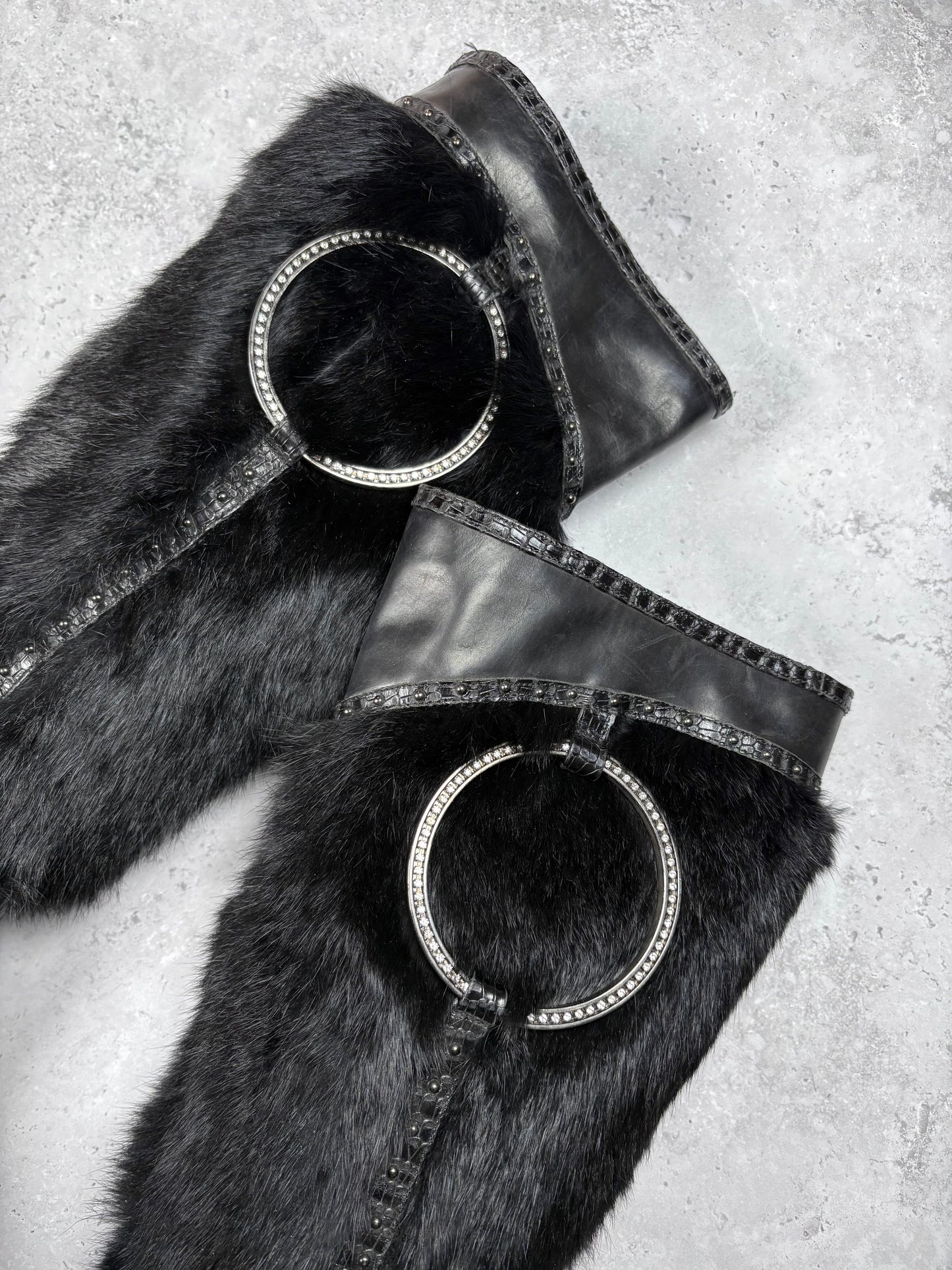 El Dantes Fur Boots