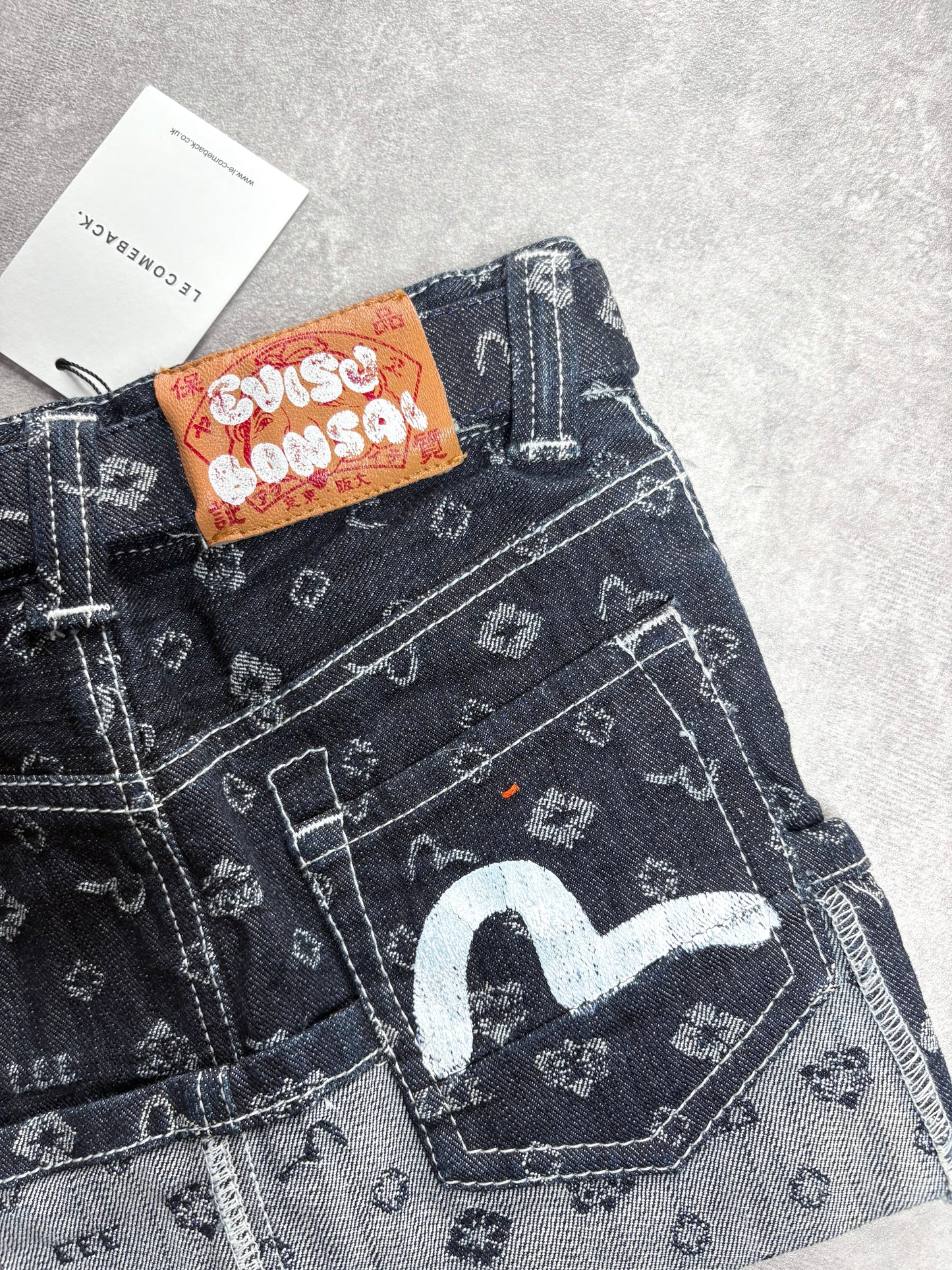 Evisu Denim Skirt