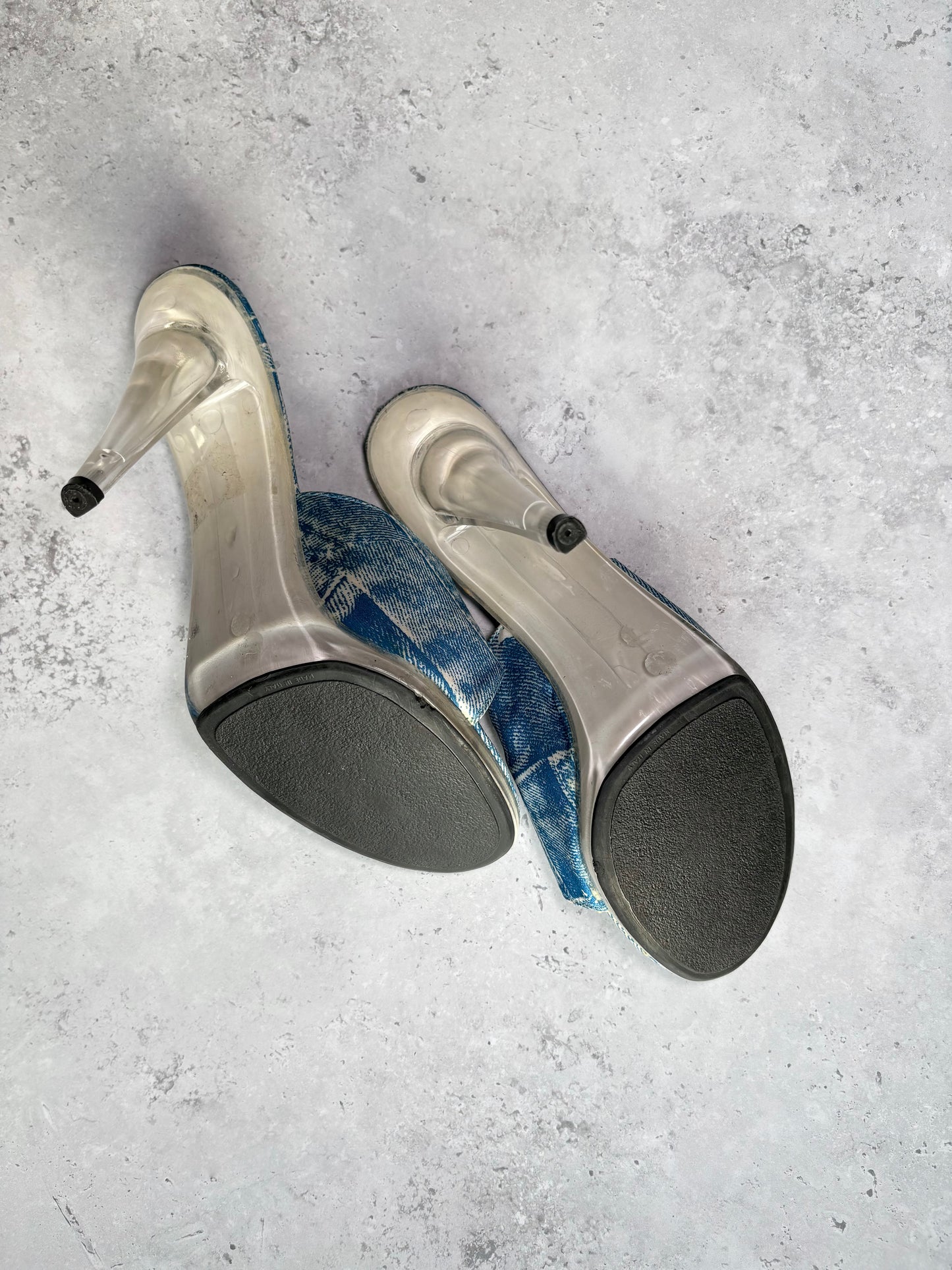 Versace Denim Mules