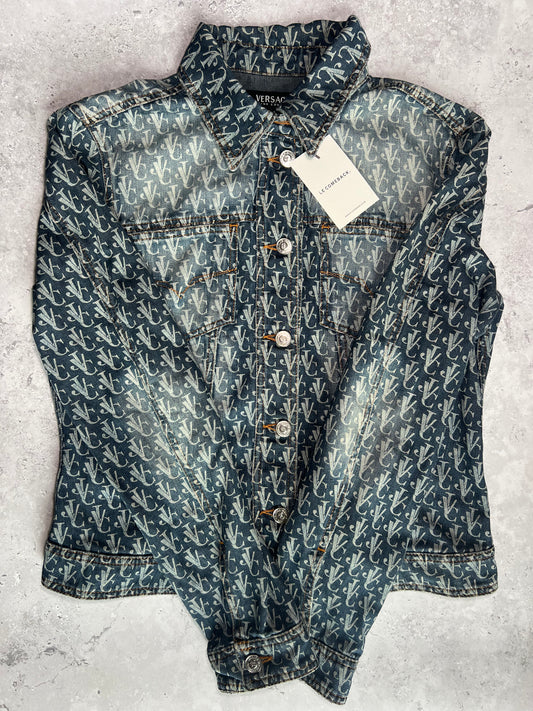 Versace Jeans Couture Faded Denim Jacket