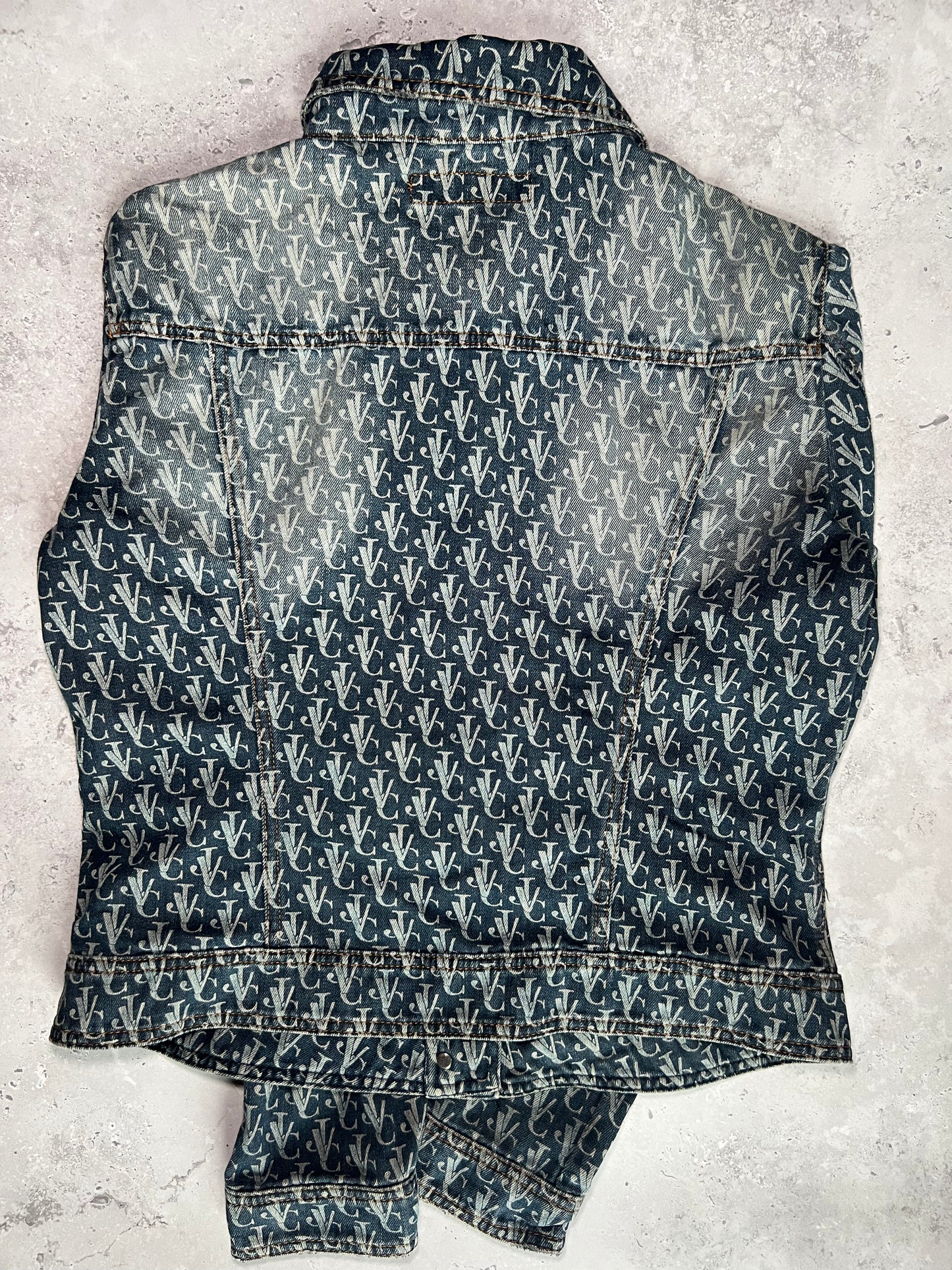 Versace Jeans Couture Faded Denim Jacket