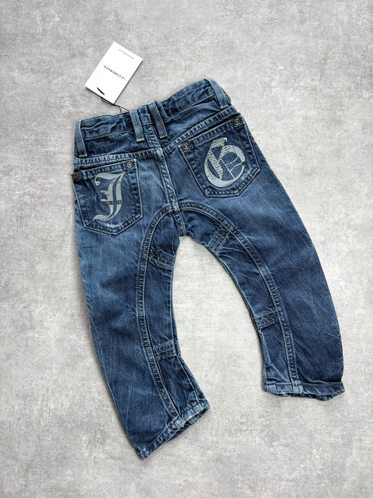 Galliano Distressed Jeans