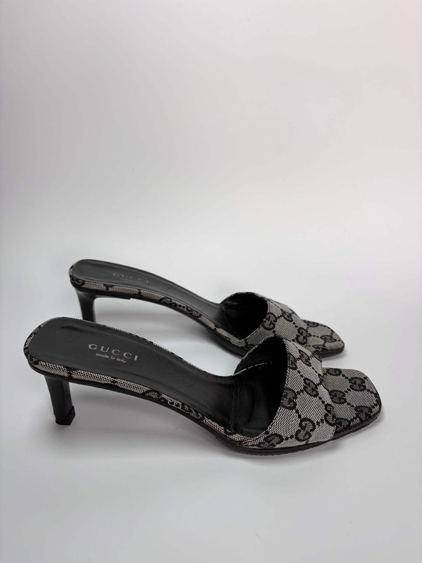 Gucci Supreme Monogram Canvas Mule