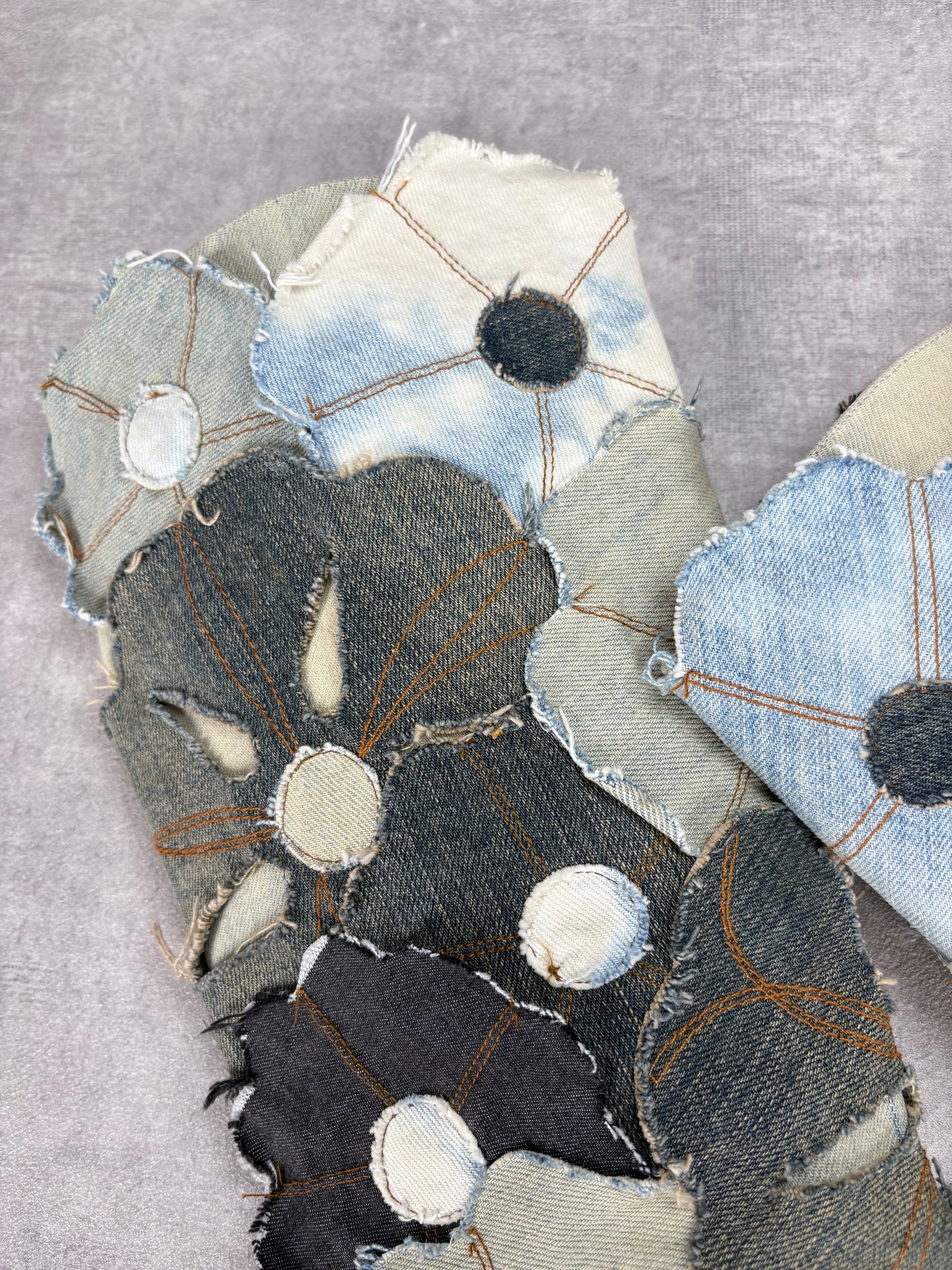 Miss Sixty Denim Flower Boots