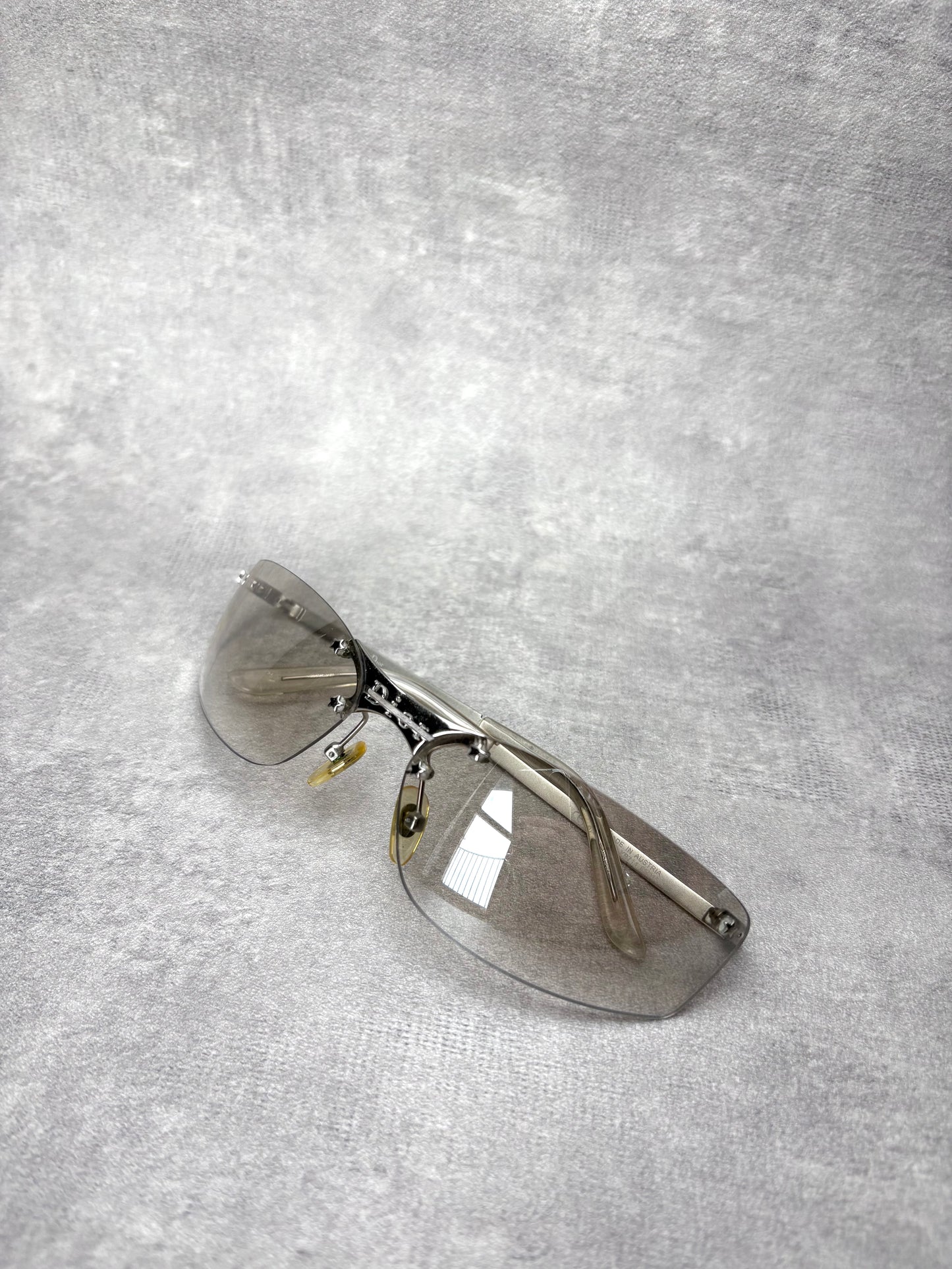 Dior Diorpop Clear Rimless Sunglasses