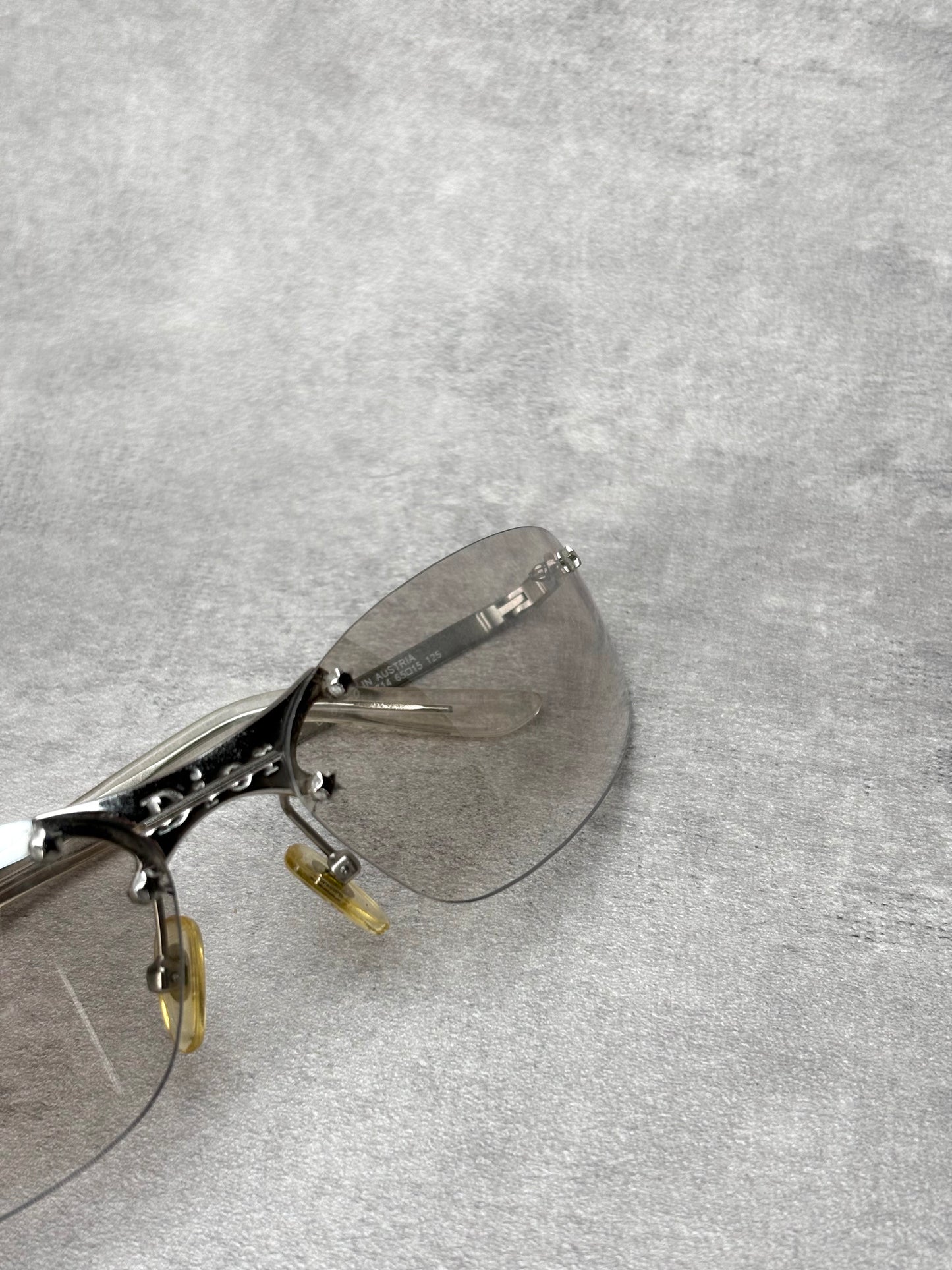 Dior Diorpop Clear Rimless Sunglasses