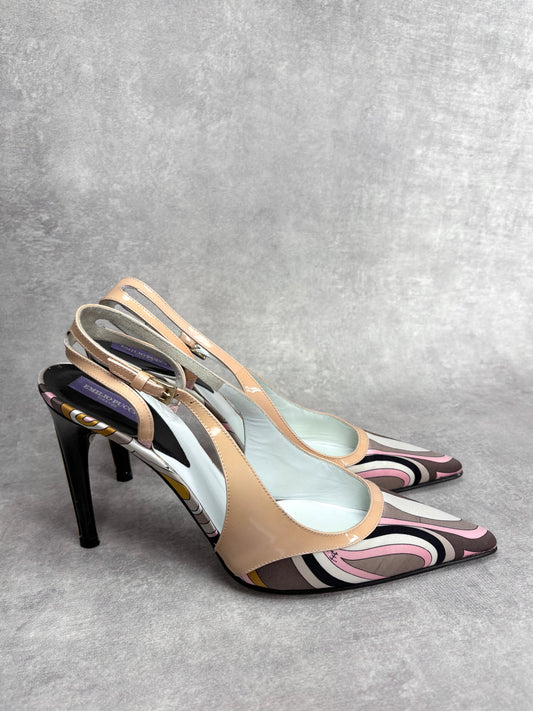 Pucci Swirl Heels