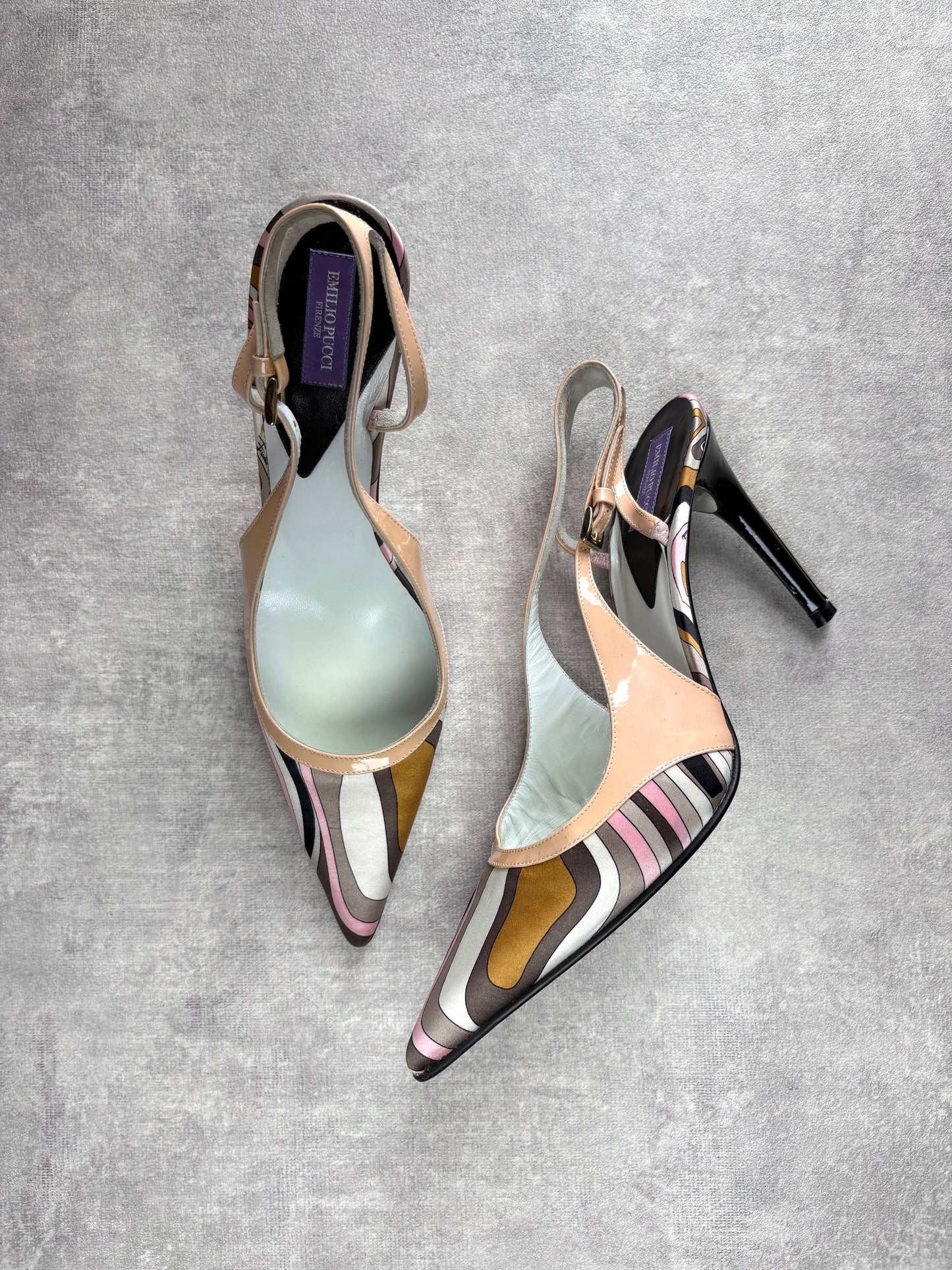 Pucci Swirl Heels