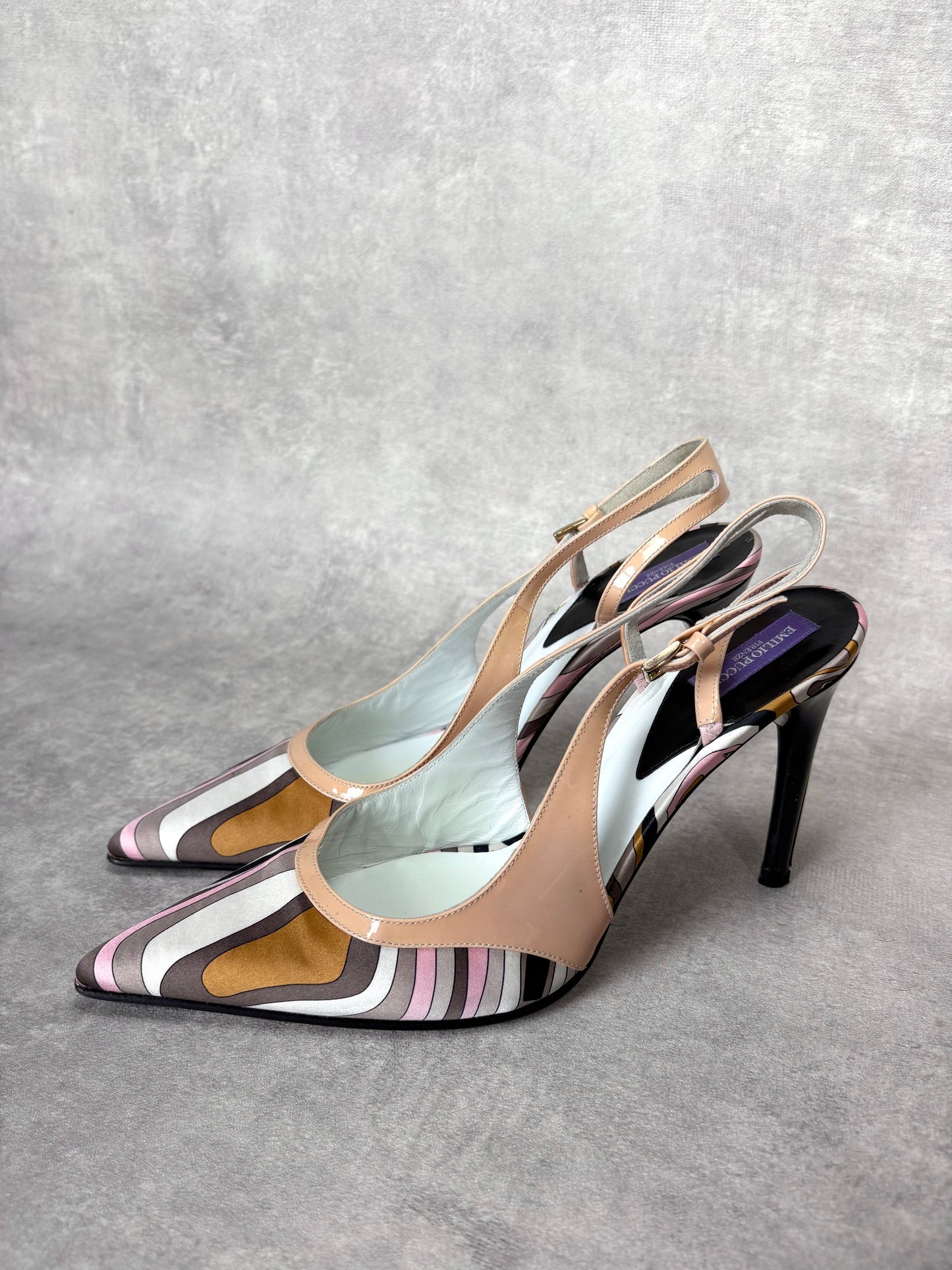 Pucci Swirl Heels