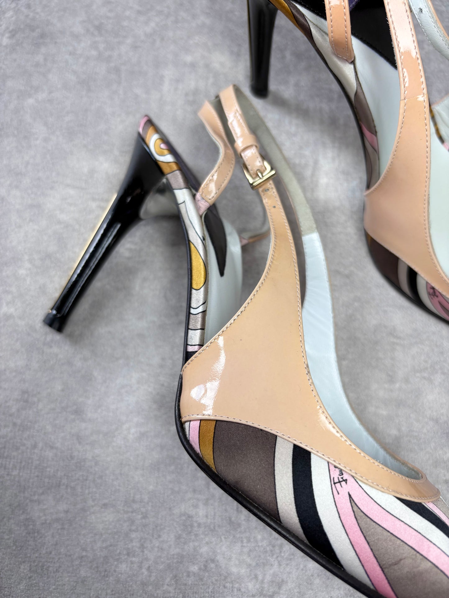 Pucci Swirl Heels