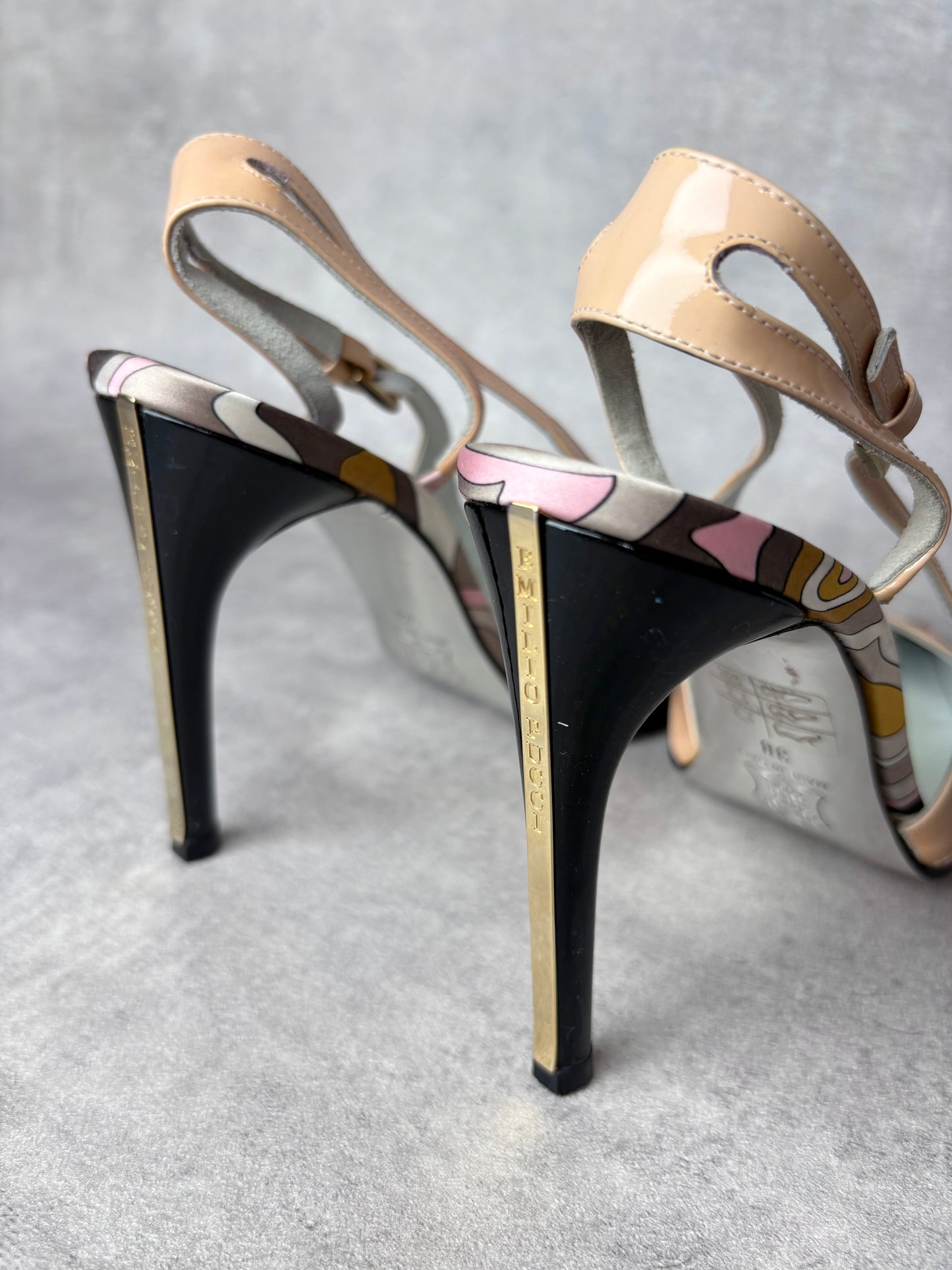 Pucci Swirl Heels