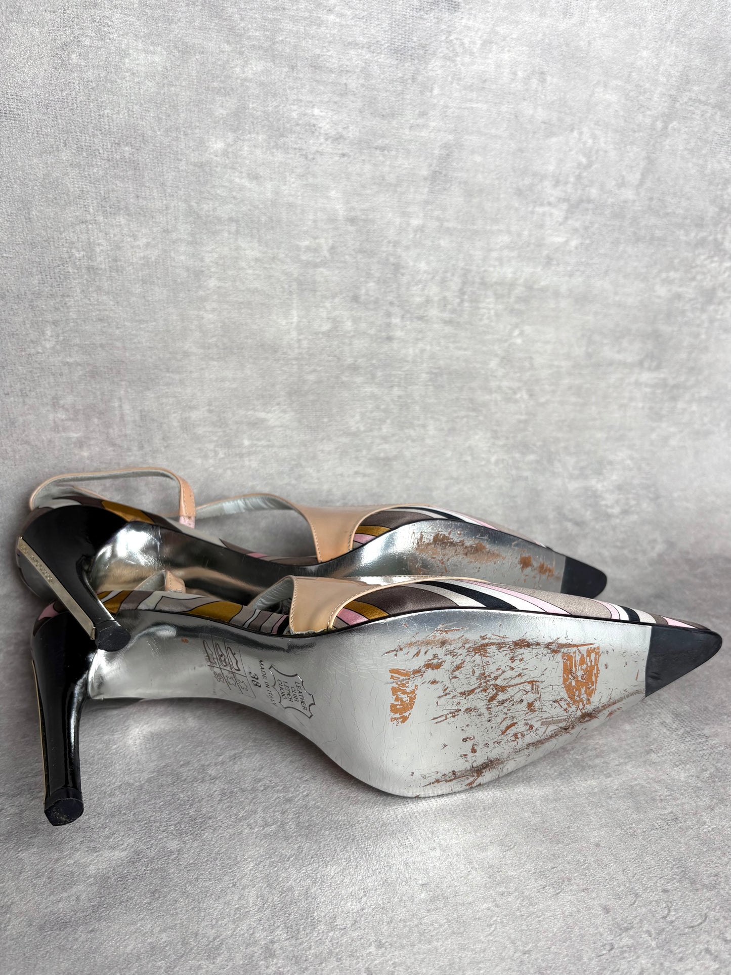 Pucci Swirl Heels