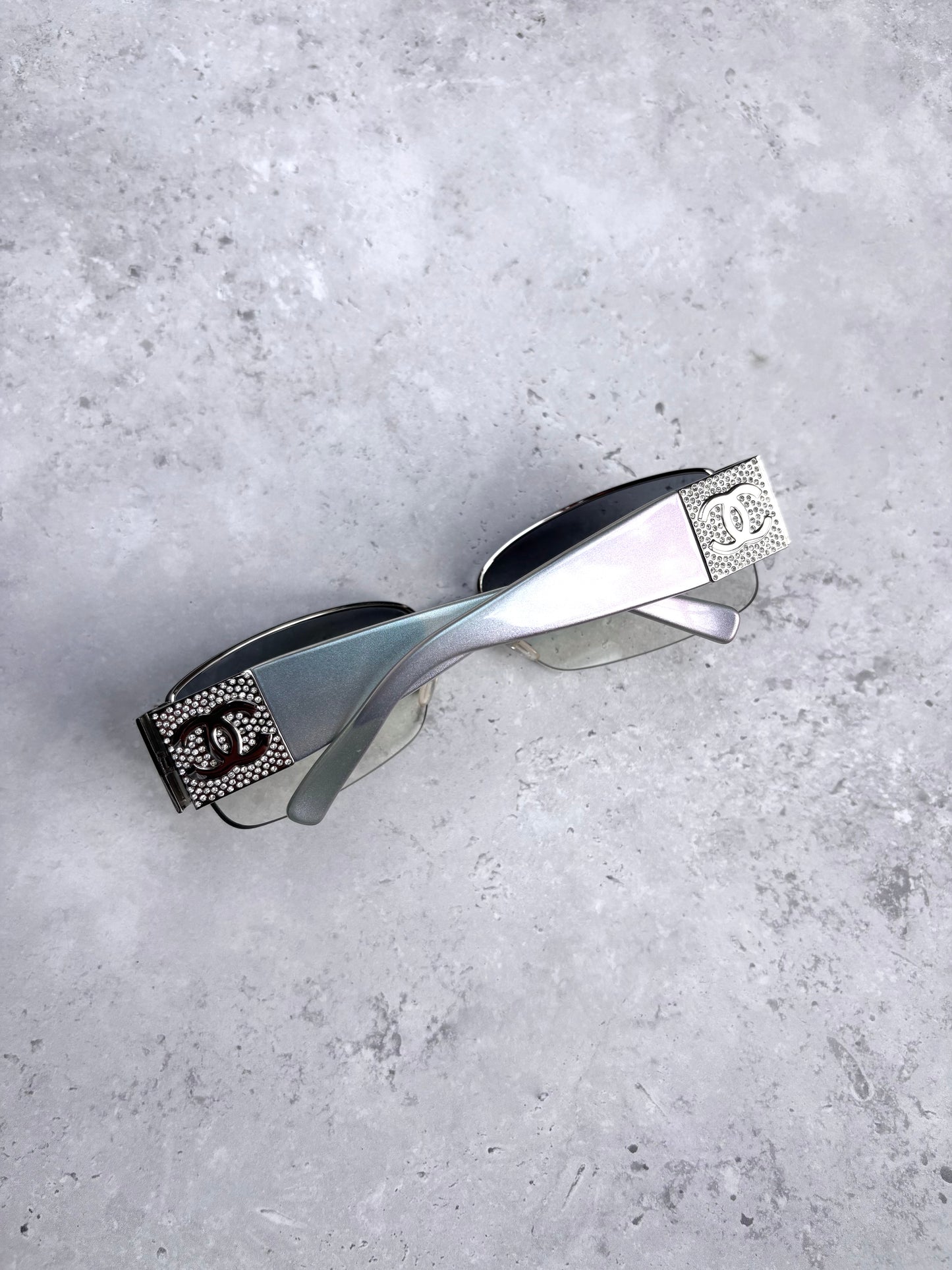 Chanel Iridescent Crystal Sunglasses