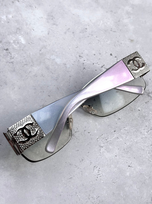 Chanel Iridescent Crystal Sunglasses