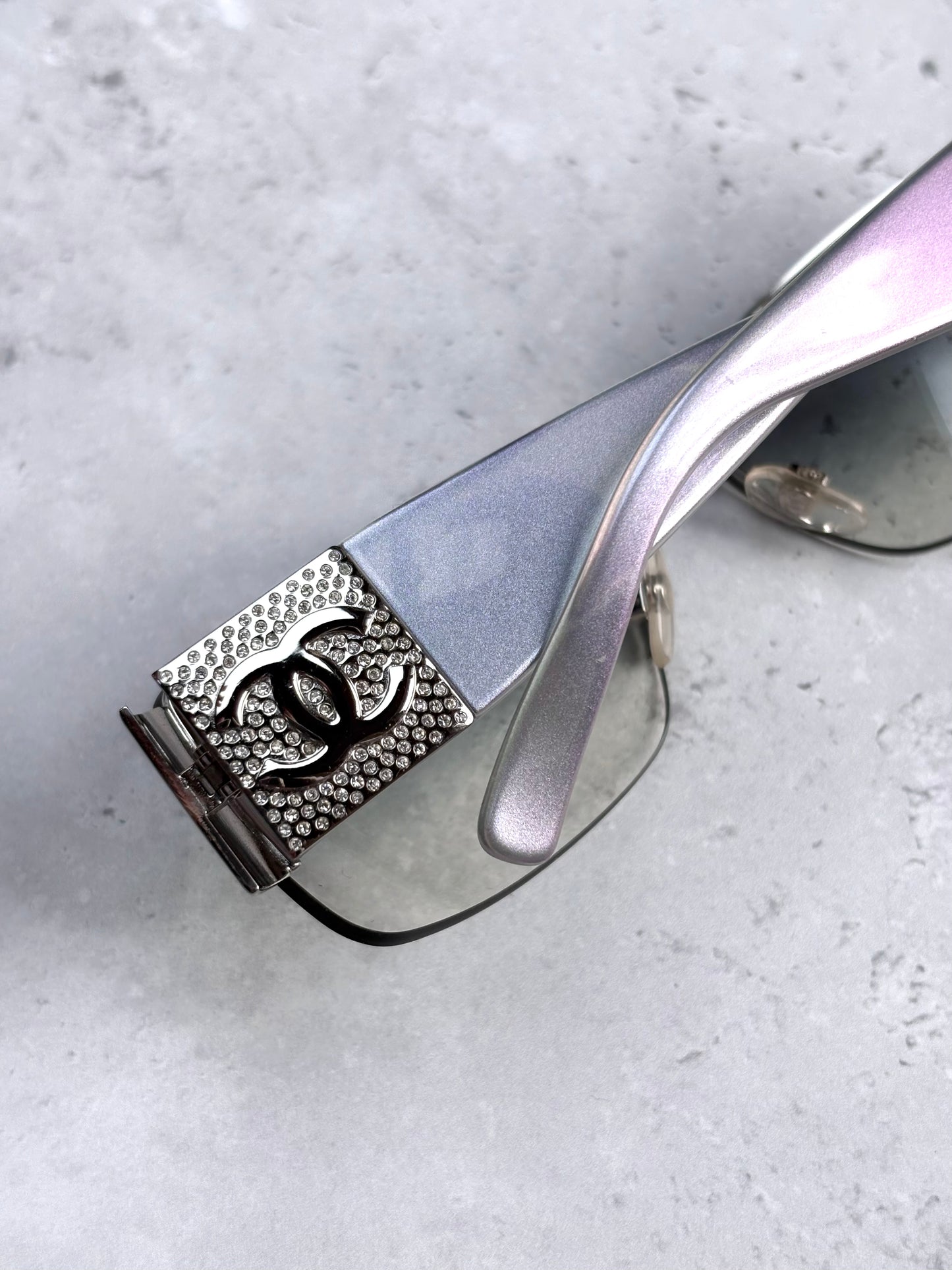 Chanel Iridescent Crystal Sunglasses