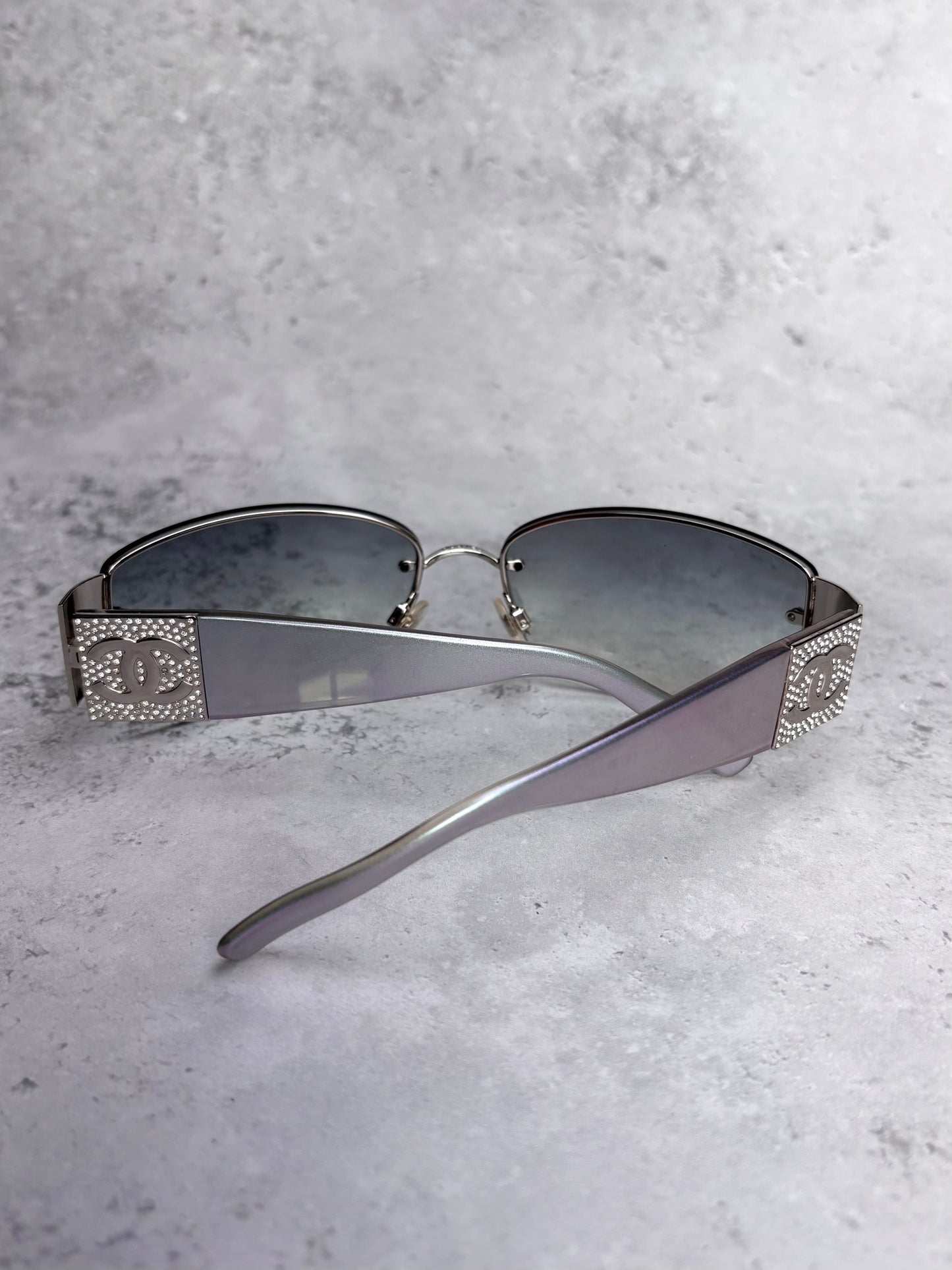 Chanel Iridescent Crystal Sunglasses