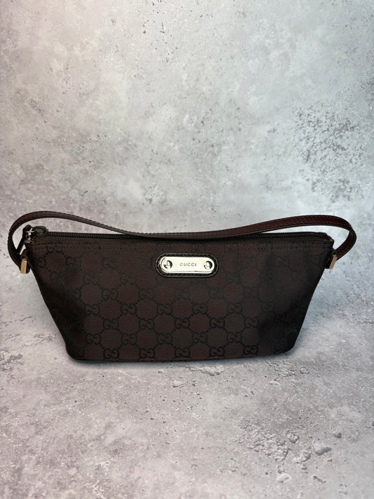 Gucci Brown Pochette Bag
