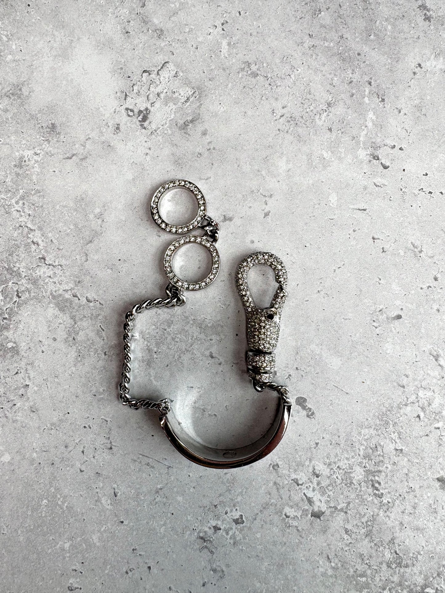 Dior Diamante Clasp Bracelet