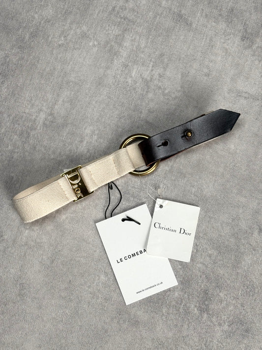 Dior Logo Belt