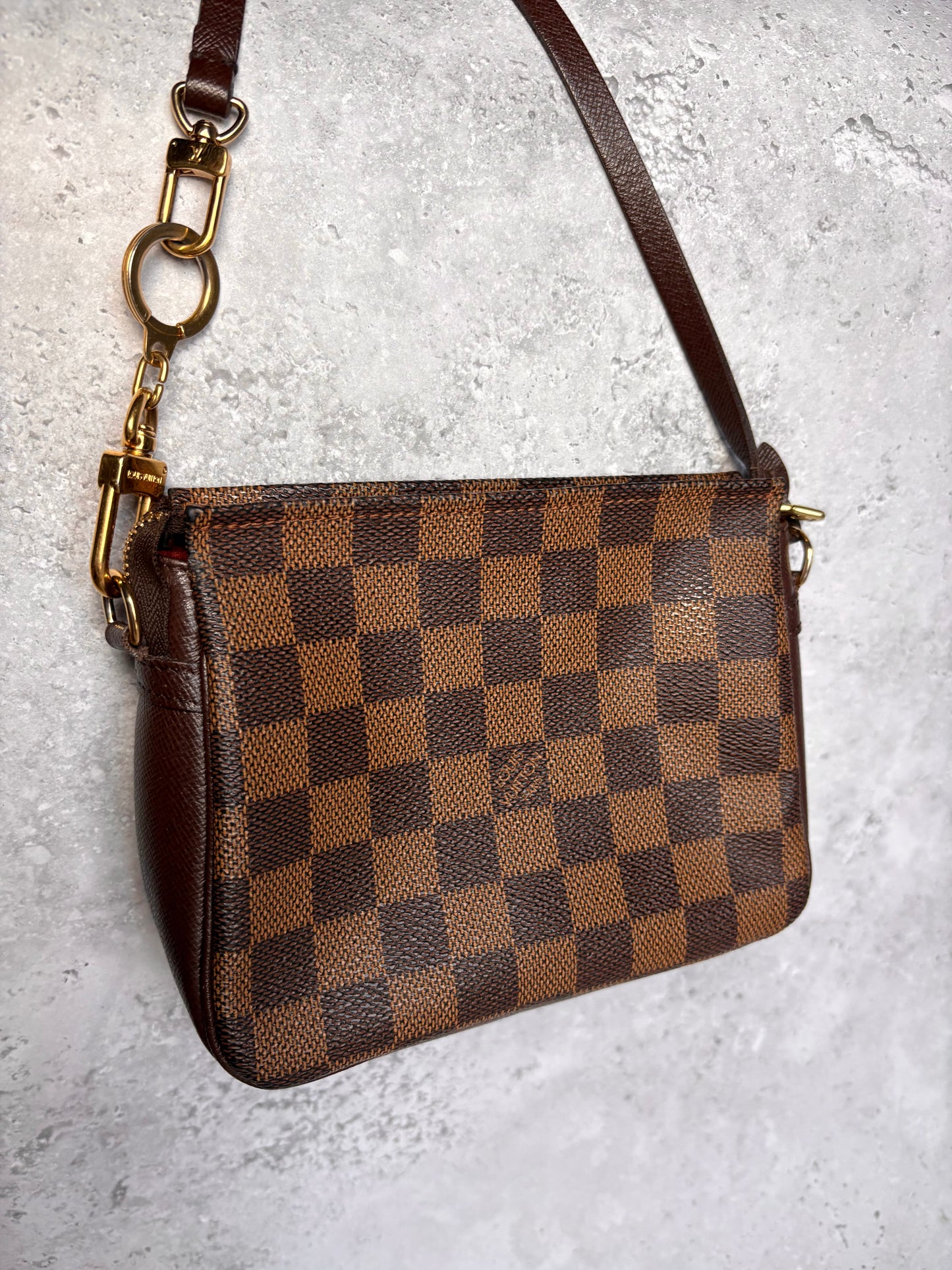 Louis Vuitton Damier Ebene Trousse Bag