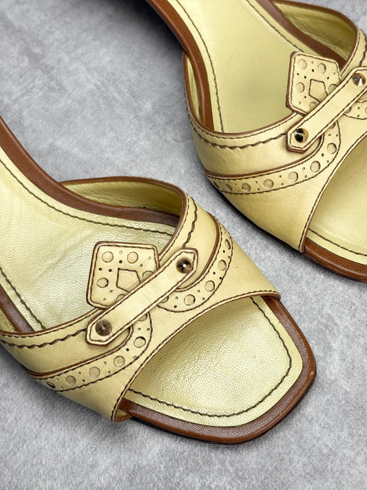 Louis Vuitton Lemon Mules