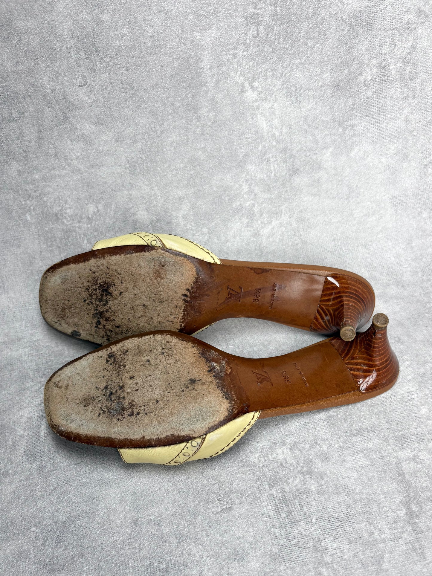 Louis Vuitton Lemon Mules