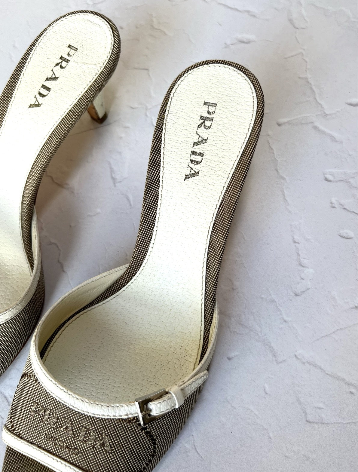 Prada Logo Mules