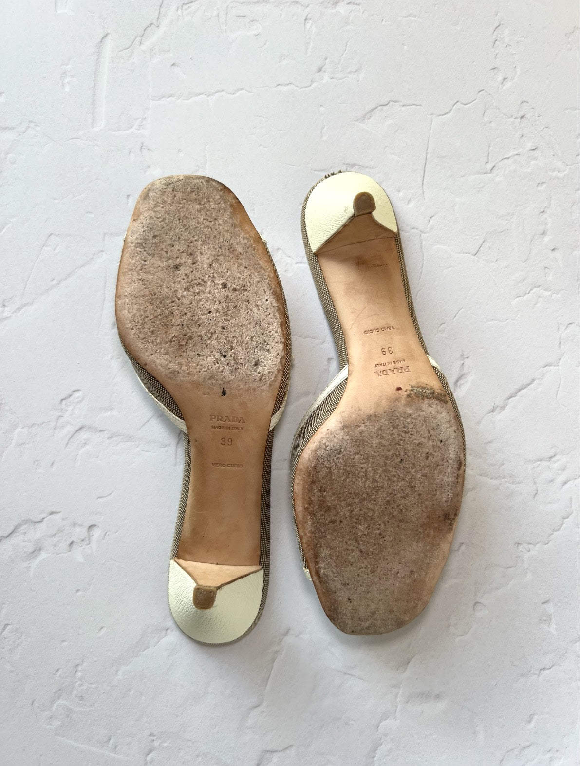 Prada Logo Mules