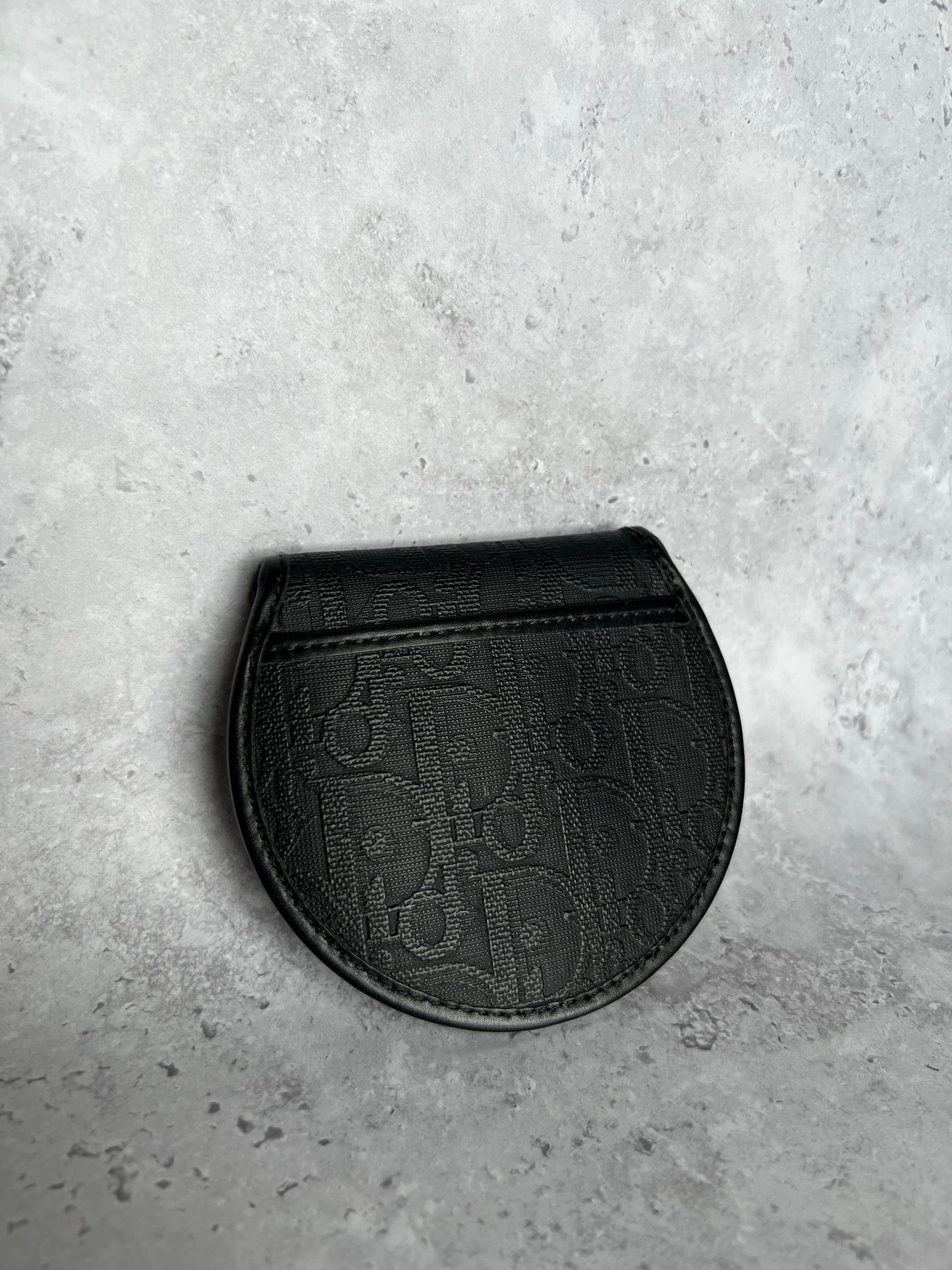 Dior Monogram Leather Coin Purse